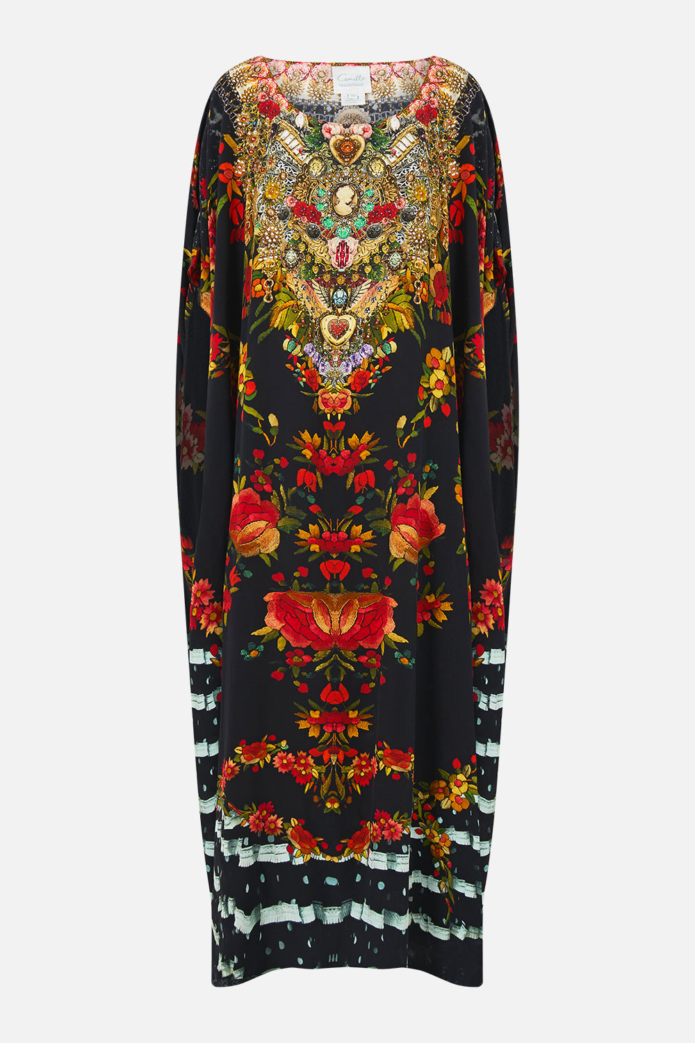 ROUND NECK KAFTAN LIFT THE VEIL