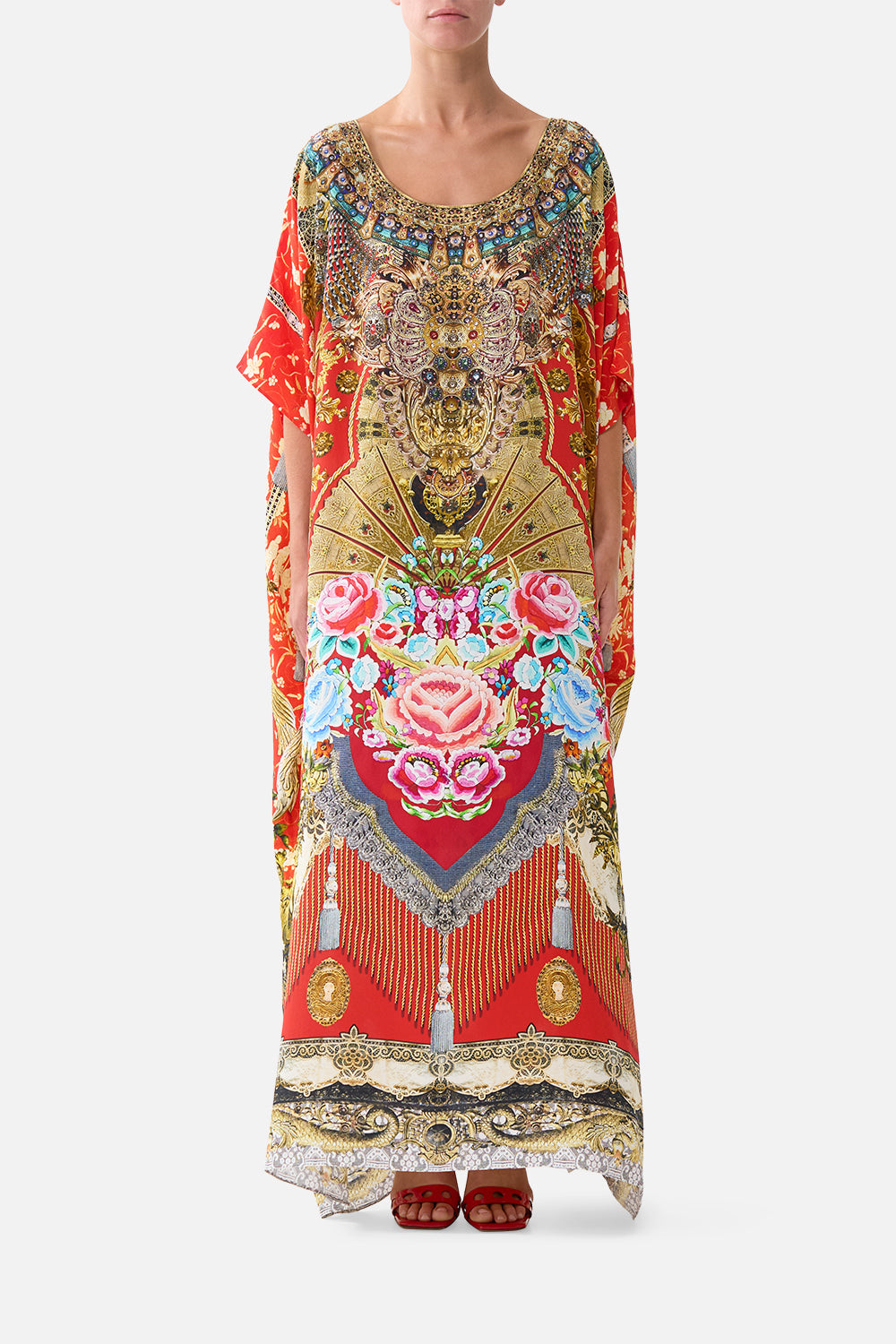 ROUND NECK KAFTAN CAMEOS DANCE