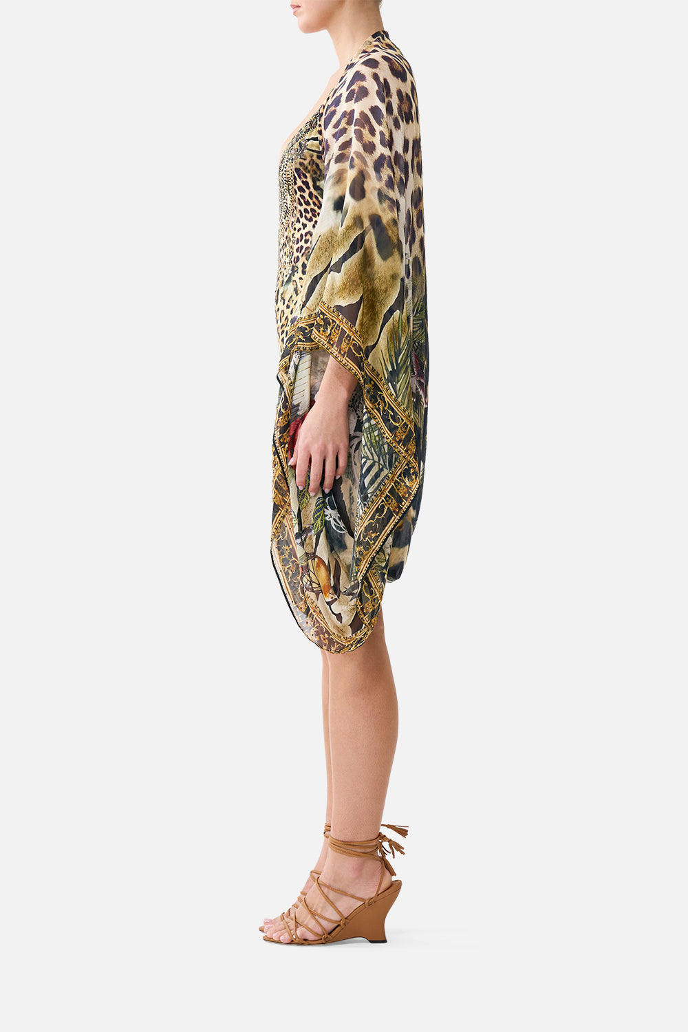 SILK CHIFFON SHRUG LEOTIGRA LAND