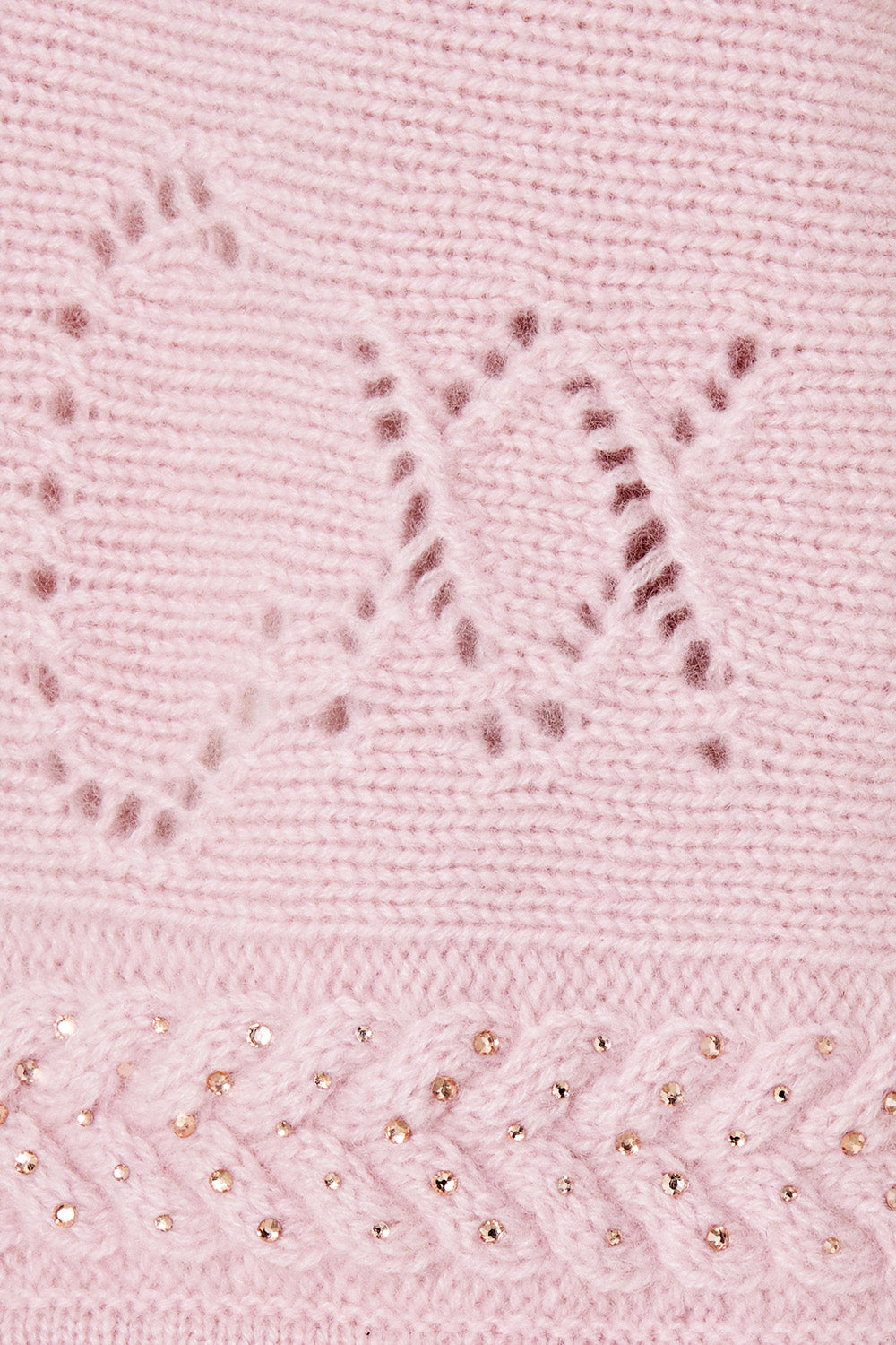 RELAXED V NECK KNIT TOP CHAMBER OF BLOOMS