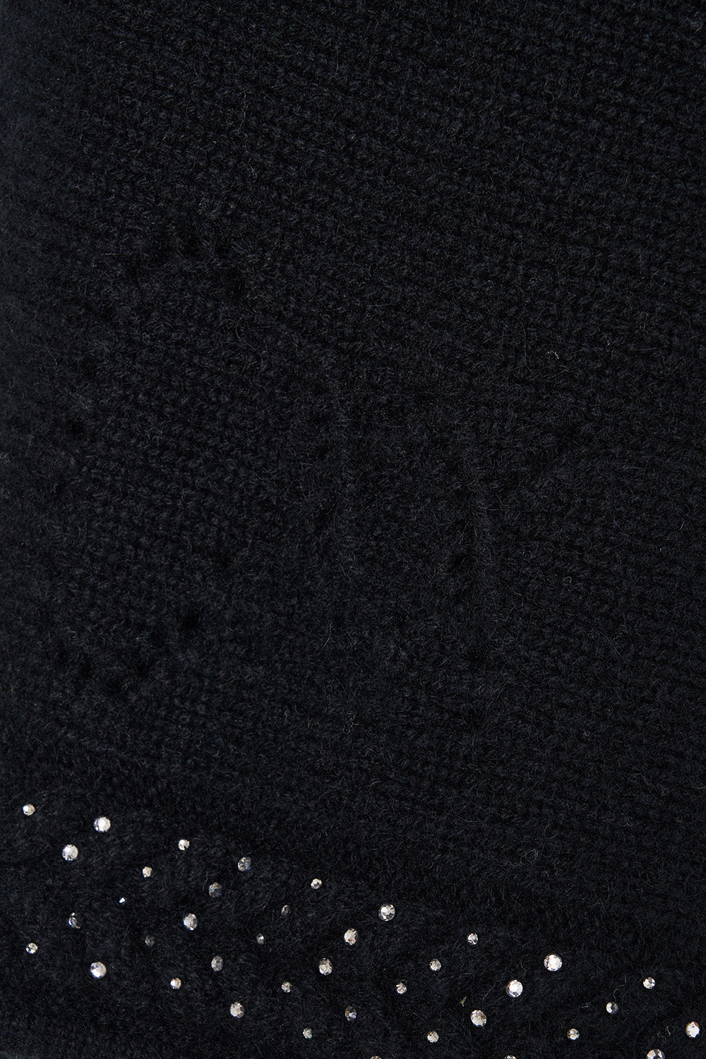 CASHMERE KNIT RELAXED V-NECK SWEATER NIGHT GARDEN