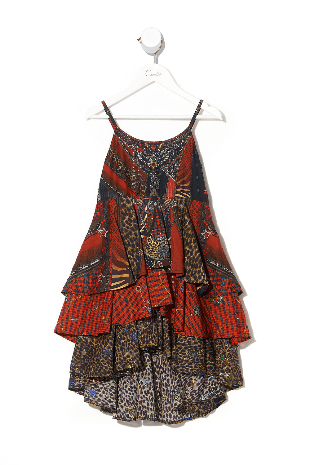 KIDS LAYERED DRESS 12-14 LONDON CALLING