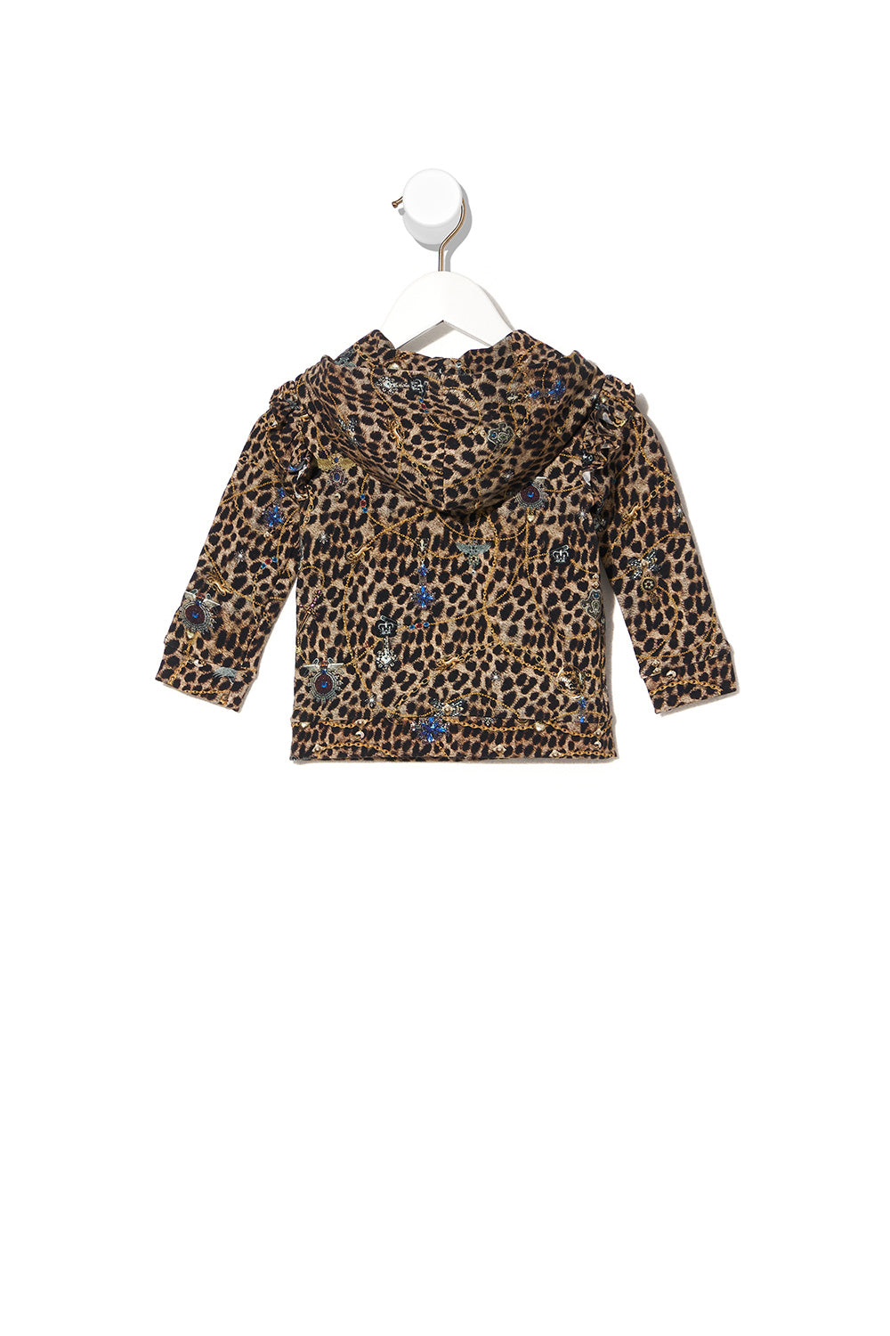 BABIES FRILL HOODIE JACKET POETIC ANARCHY