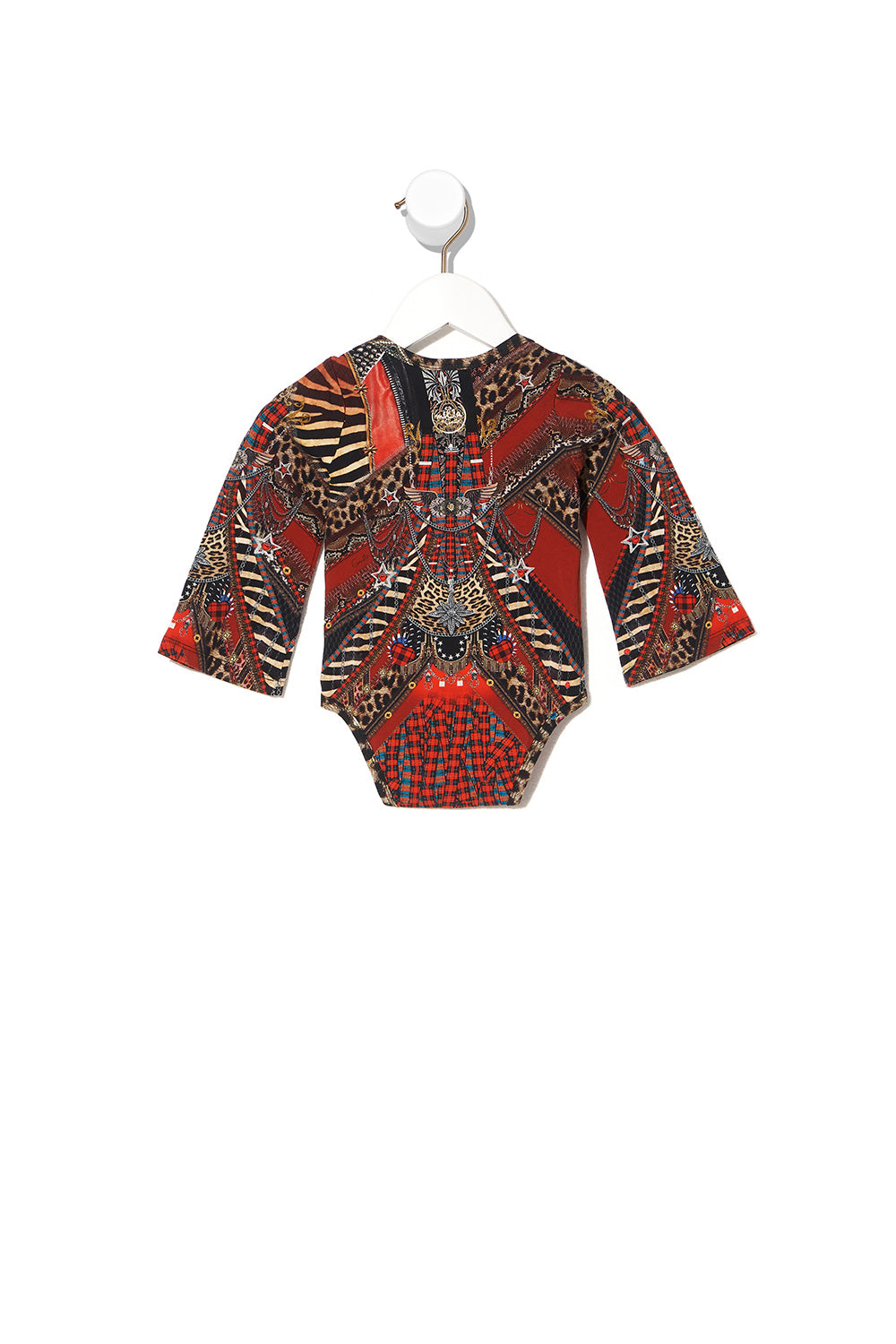 BABIES FLARED SLEEVE ONESIE LONDON CALLING