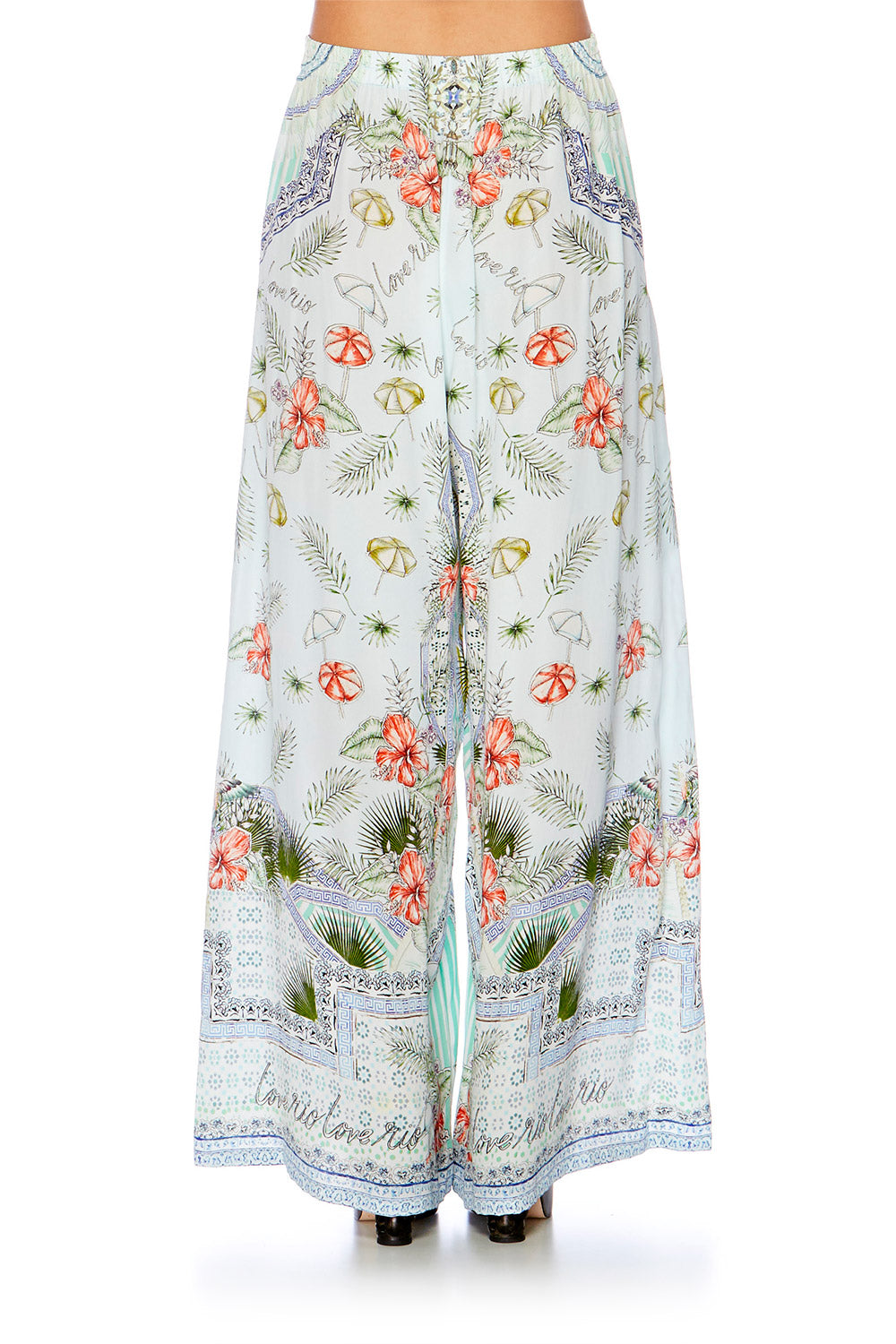 WIDE LEG TROUSER SHADES OF RIO