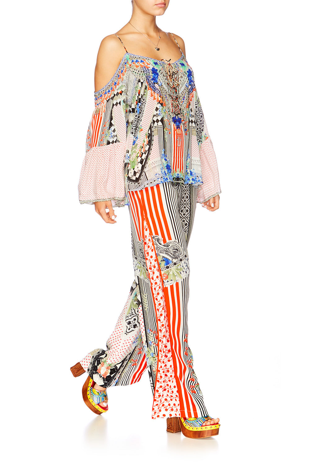 MEET ME HERE DROP SHOULDER TOP