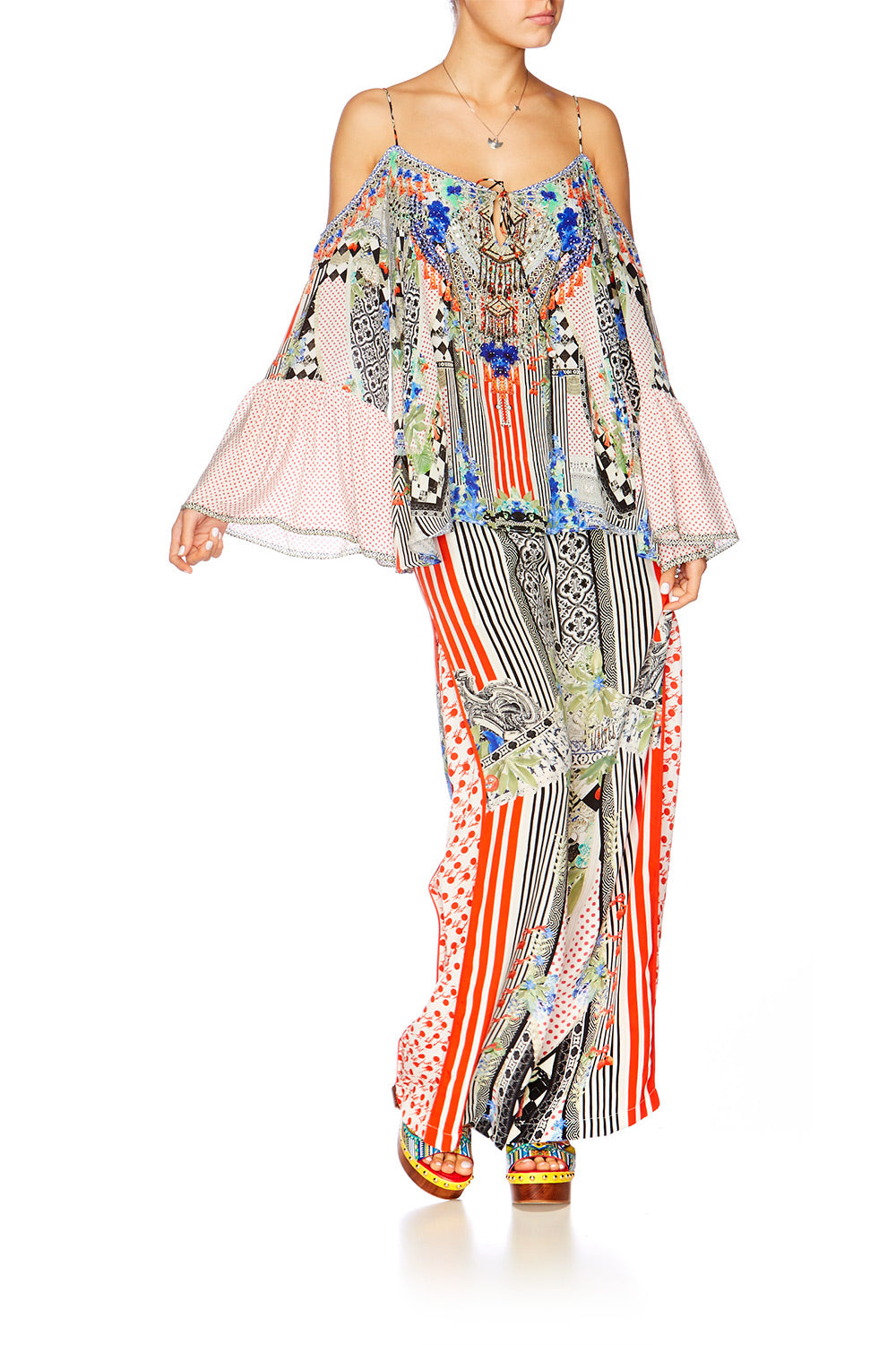 MEET ME HERE DROP SHOULDER TOP