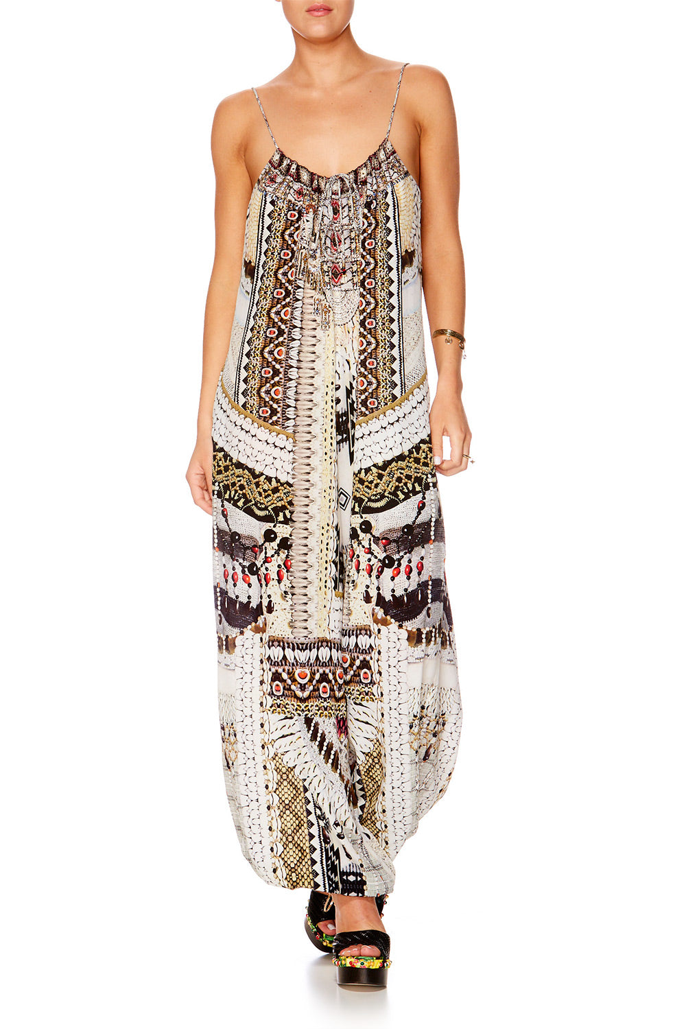 SPELL BOUND BALLOON JUMPSUIT