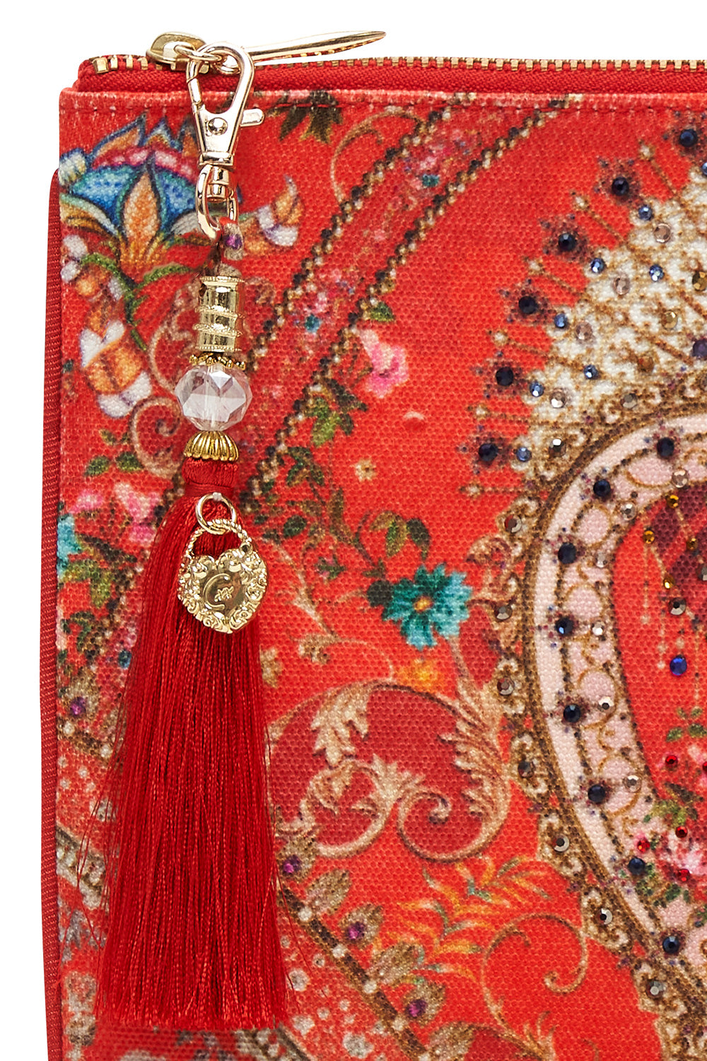 SMALL CANVAS CLUTCH CAMEOS CAN CAN