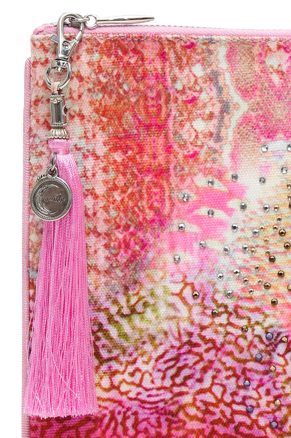 SMALL CANVAS CLUTCH SERPENTINE DREAMS