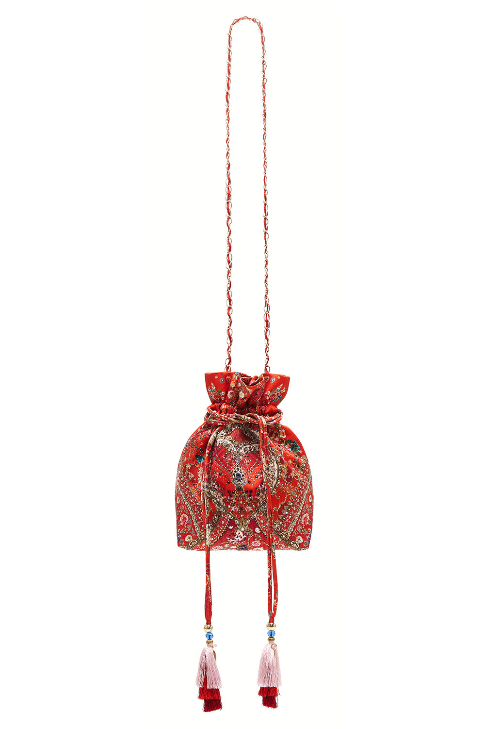 SILK POUCH CAMEOS CAN CAN