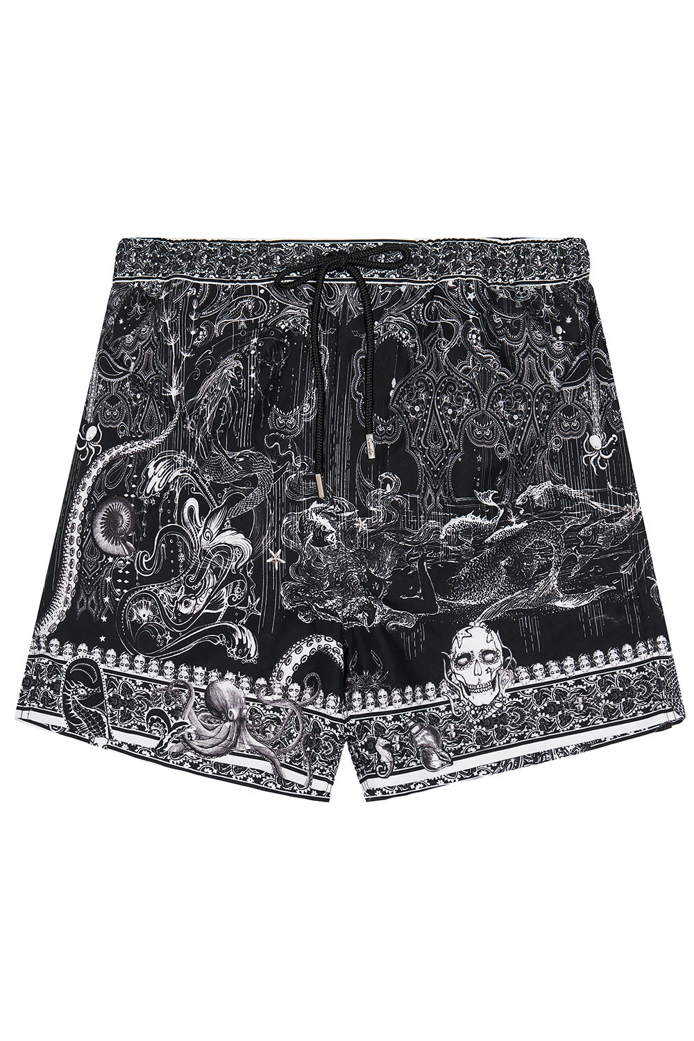 ELASTIC WAIST BOARDSHORT MIDNIGHT PEARL