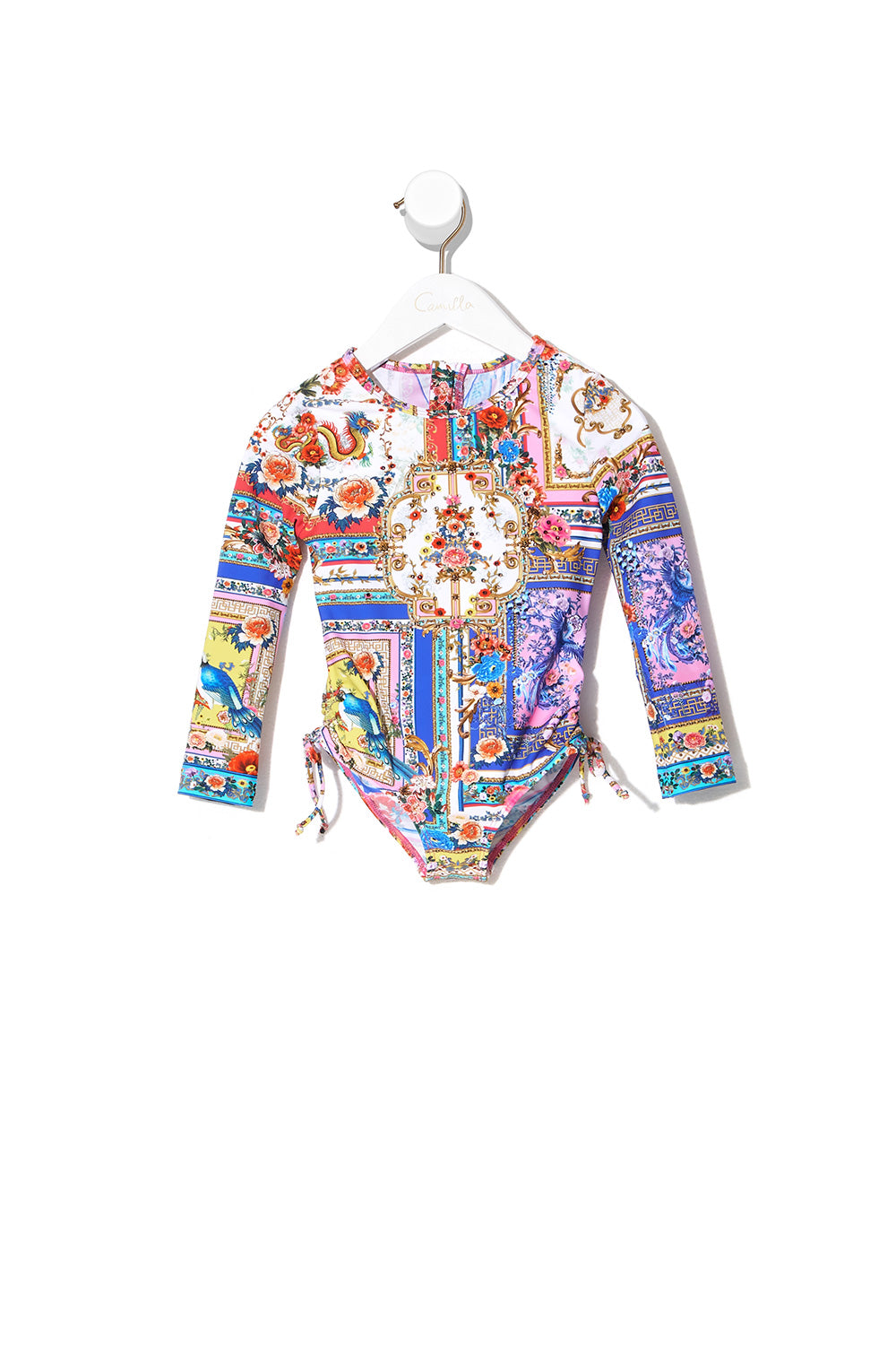 KIDS RUCHED SIDE PADDLESUIT 12-14 PARTY IN THE PALACE