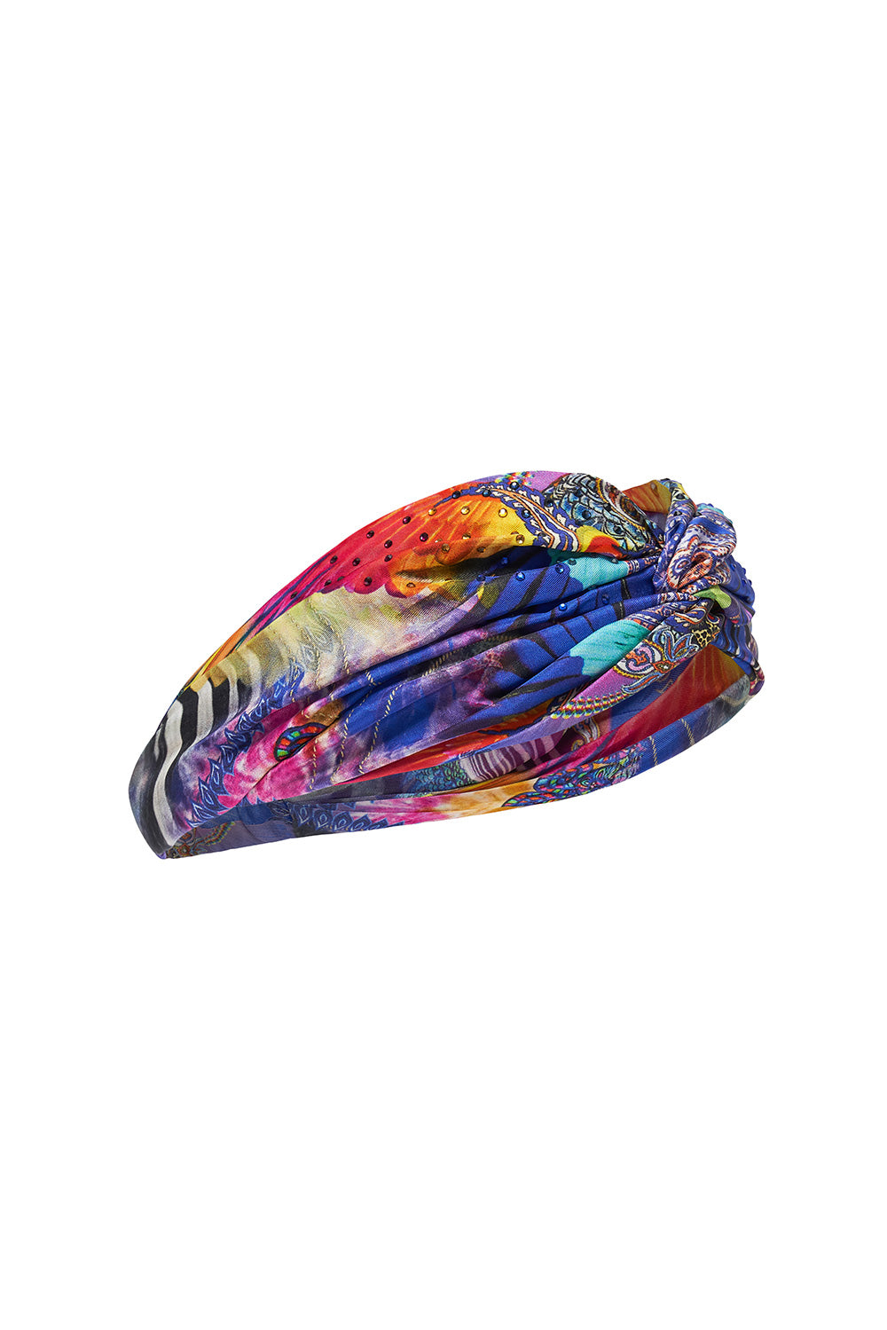 WOVEN TWIST HEADBAND PSYCHEDELICA