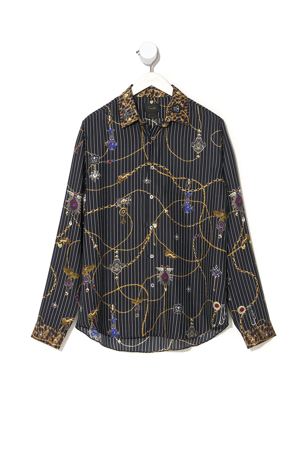 COLLARED LONG SLEEVE SHIRT PUNK OF PRIMROSE