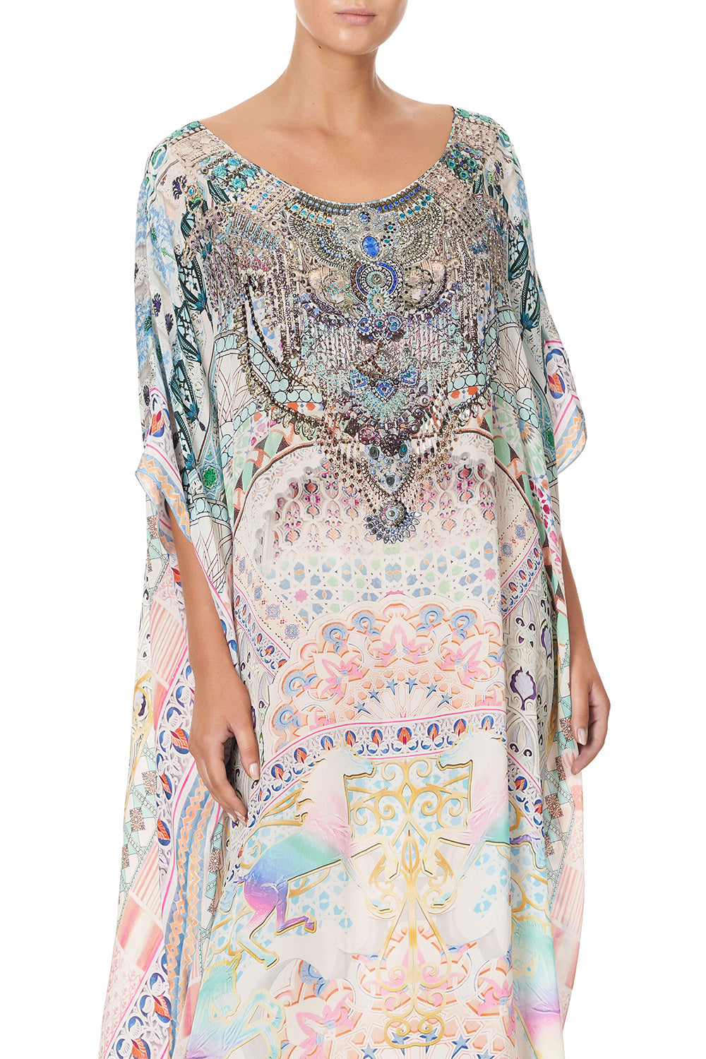 ROUND NECK KAFTAN MY DUBAI DREAM