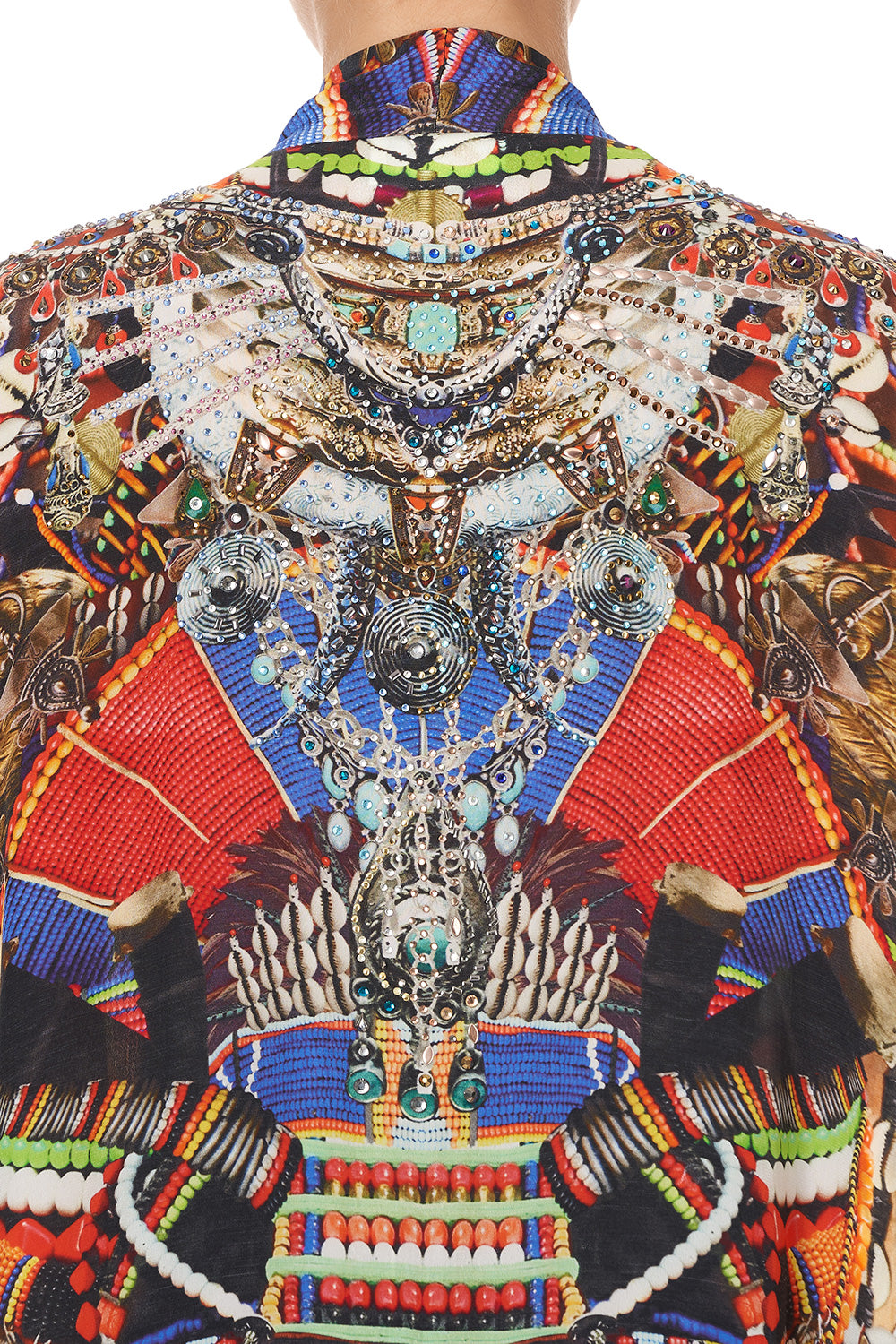 KIMONO COAT SPEAKING IN COLOUR