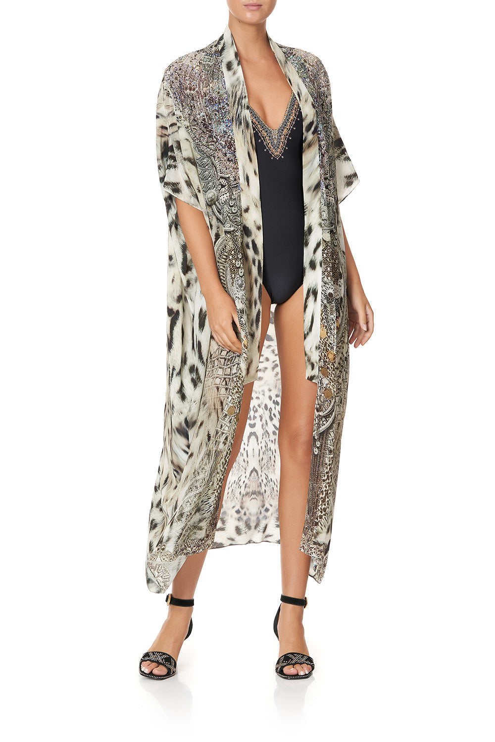 KIMONO COAT SNOW WHISPERS