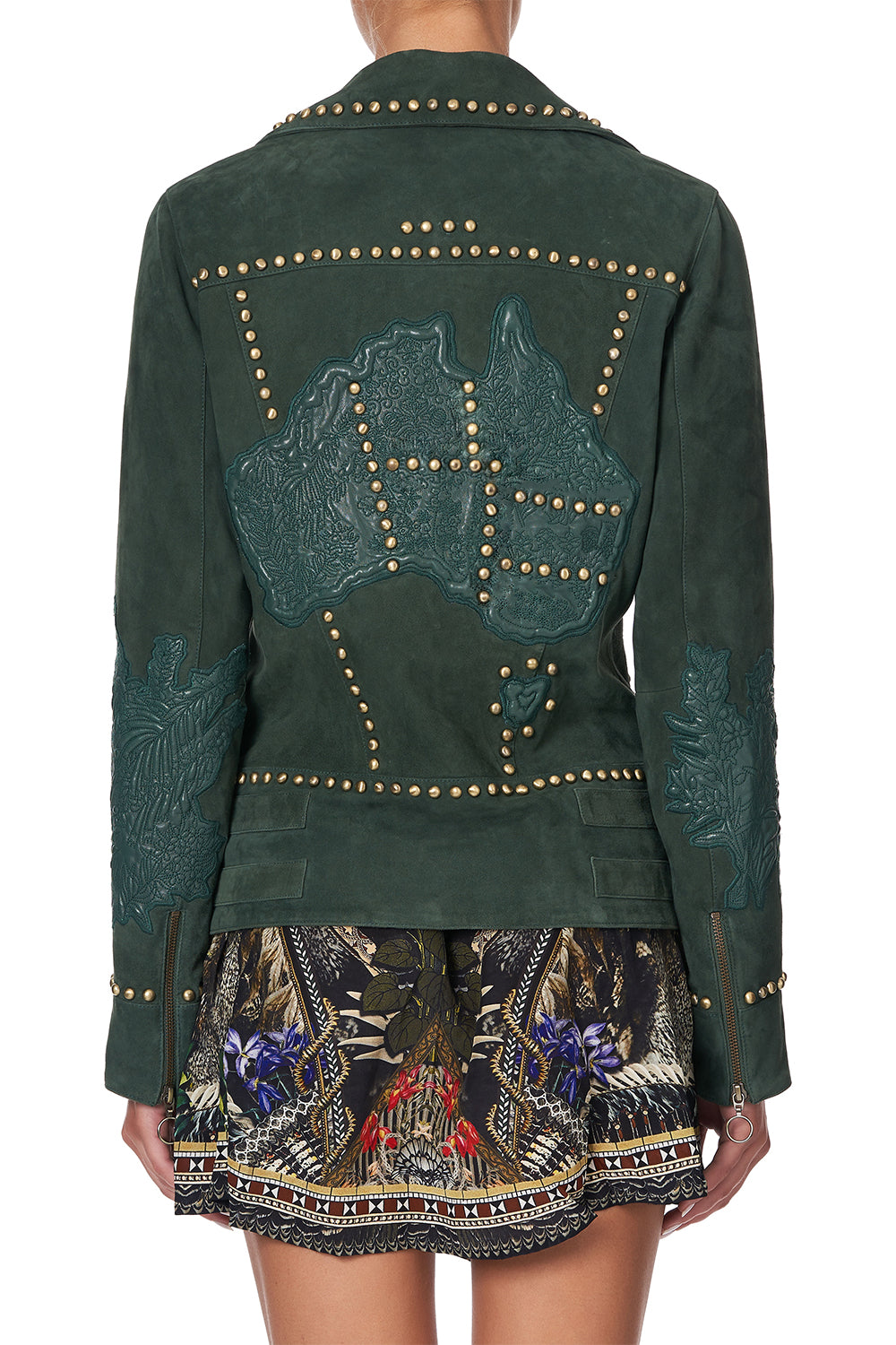 STUDDED BIKER JACKET AMONG THE GUMTREES