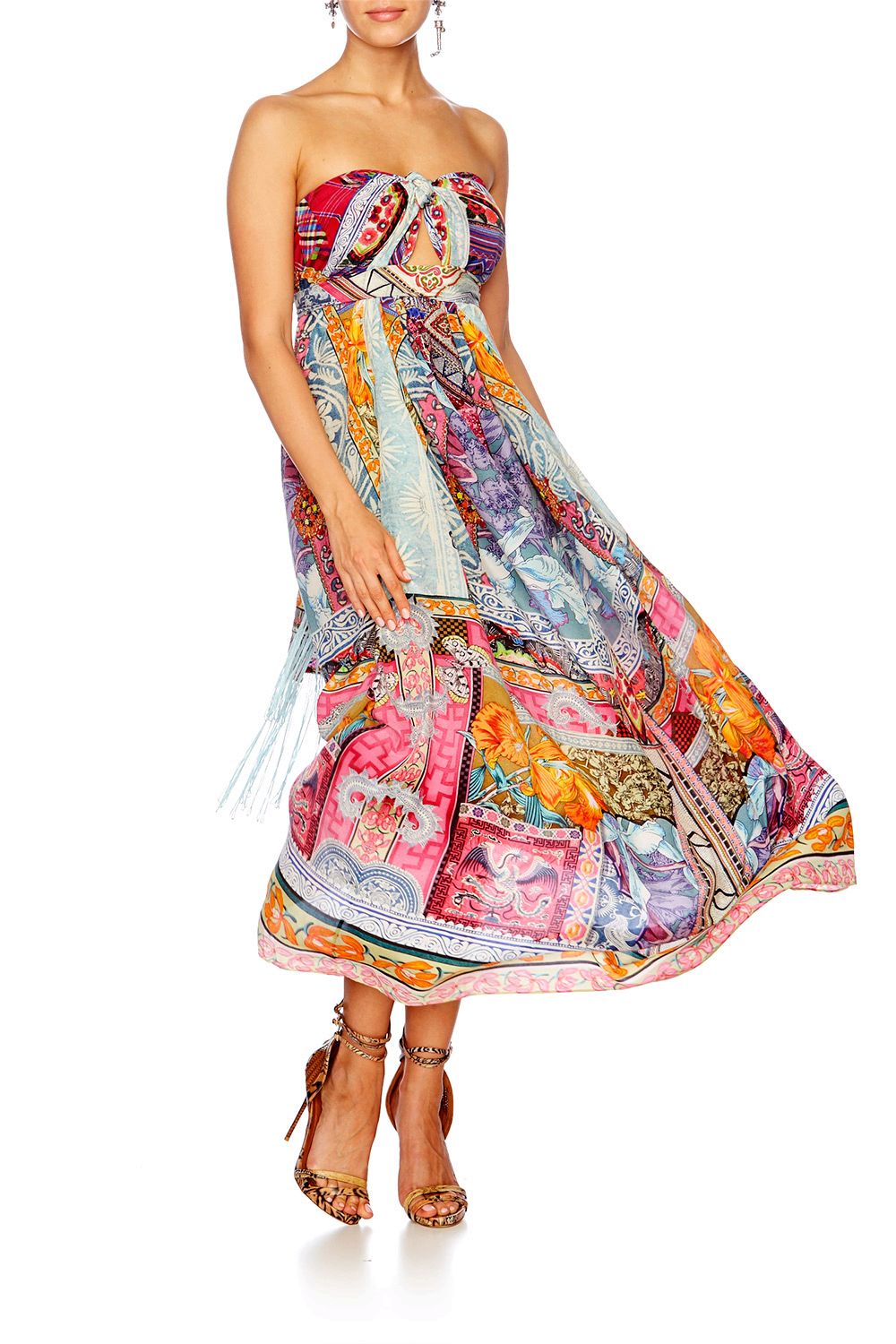 SUNDAY BEST ROUND NECK KAFTAN