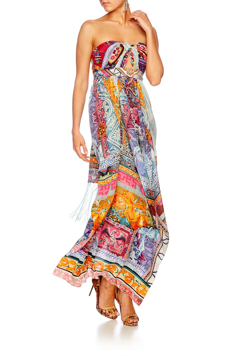 SUNDAY BEST ROUND NECK KAFTAN