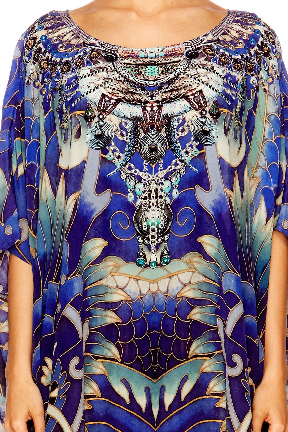 WHATS YOUR POISON ROUND NECK KAFTAN