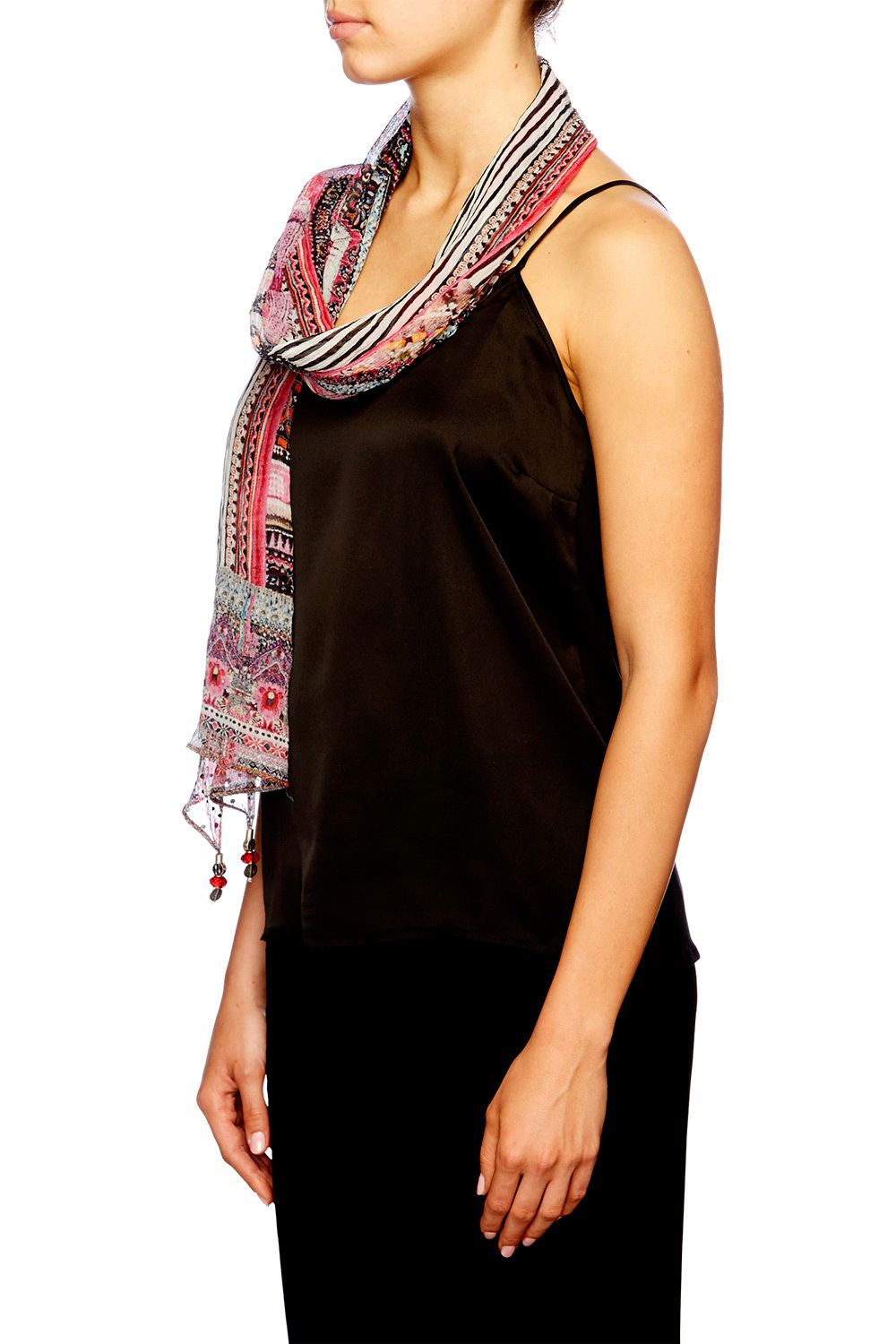 STRAIGHT AND NARROW LONG SCARF