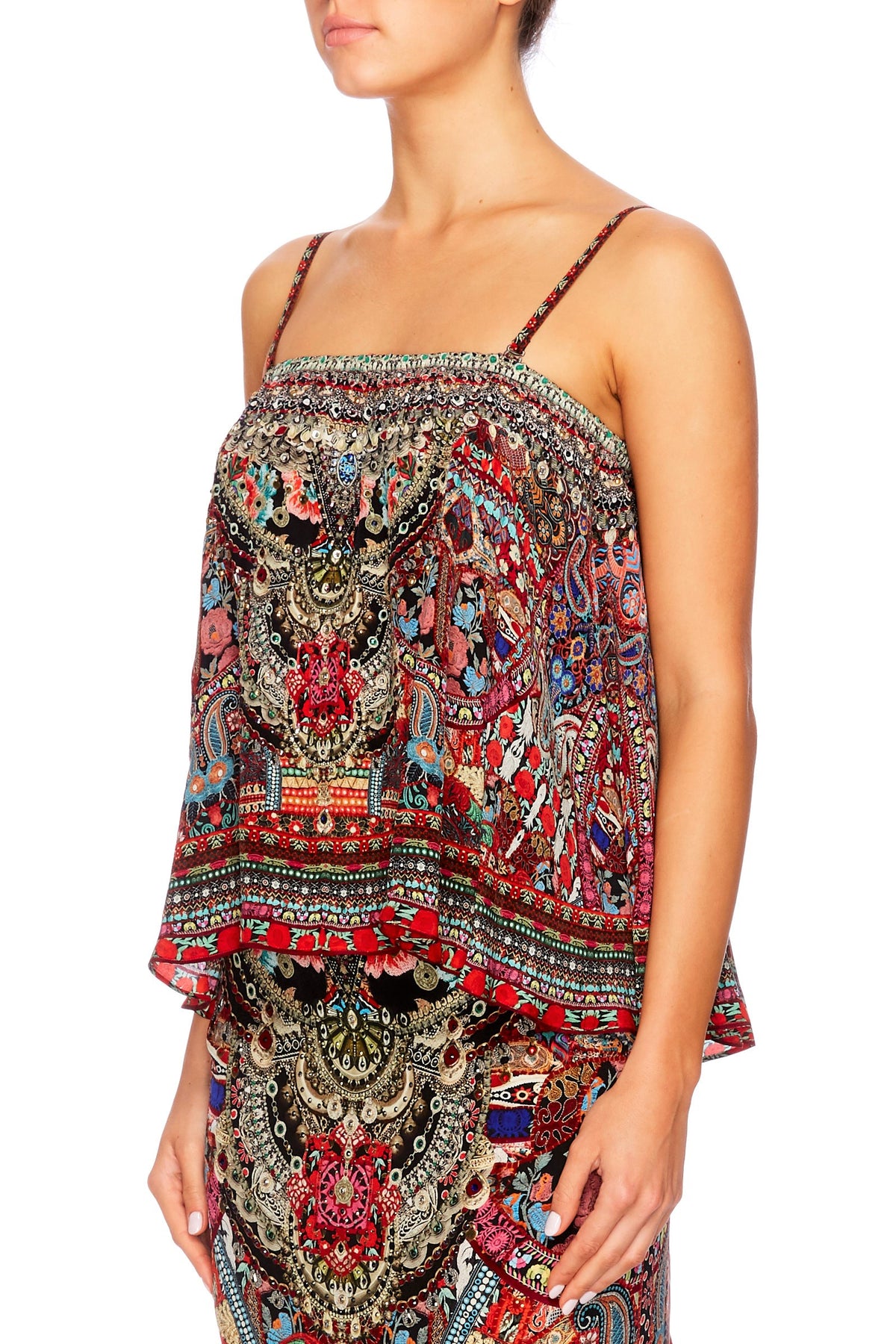 QUEEN ALIKA STRAPLESS TUBE TOP