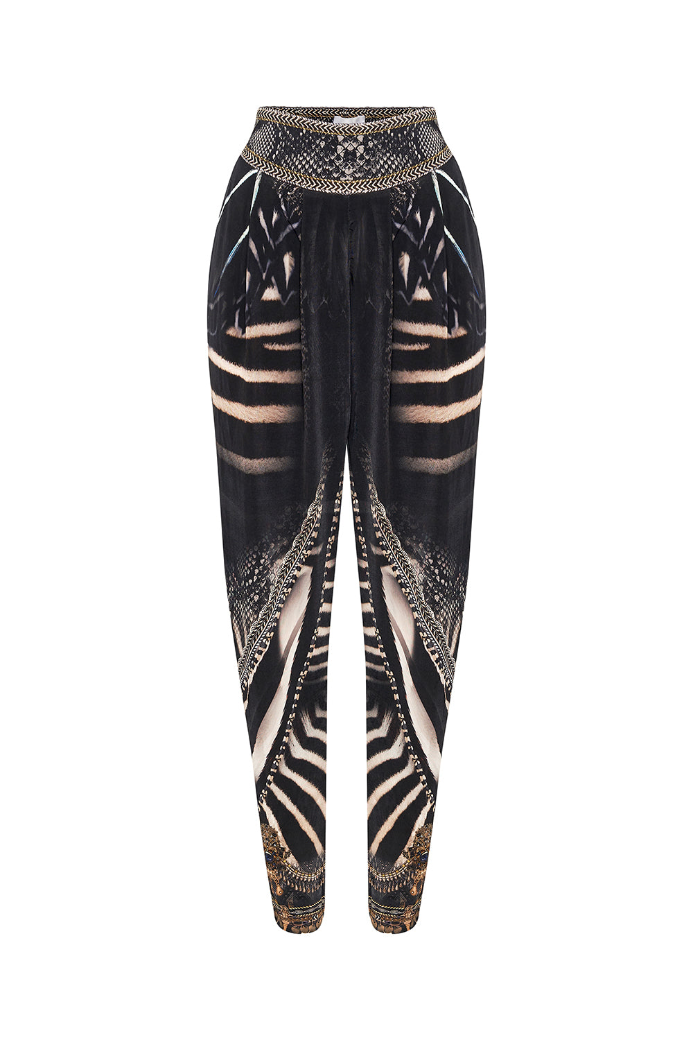 HAREM PANTS WITH FRONT PLEATS QUECHUA KING