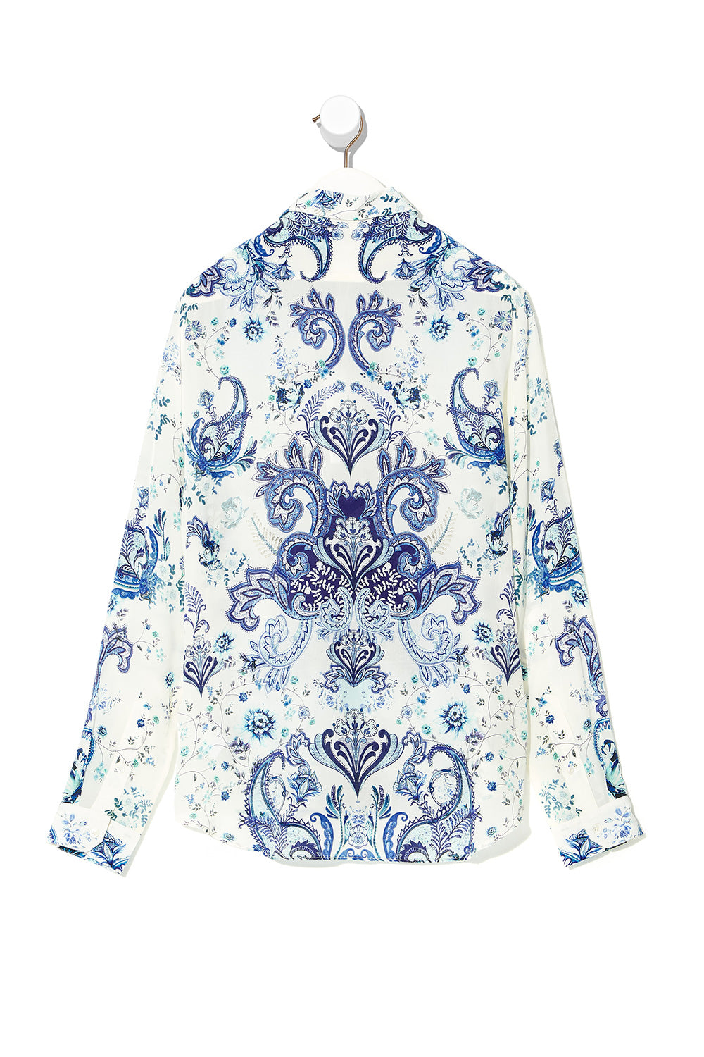 COLLARED LONG SLEEVE SHIRT TALKING ABOUT A REVOLUTION