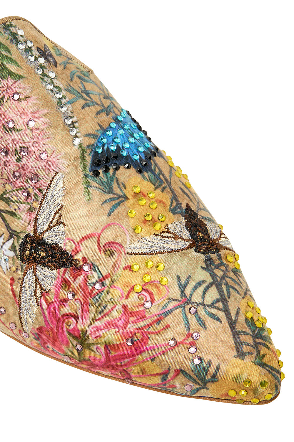 AUS EMBROIDERED SLIPPER AMONG THE GUMTREES