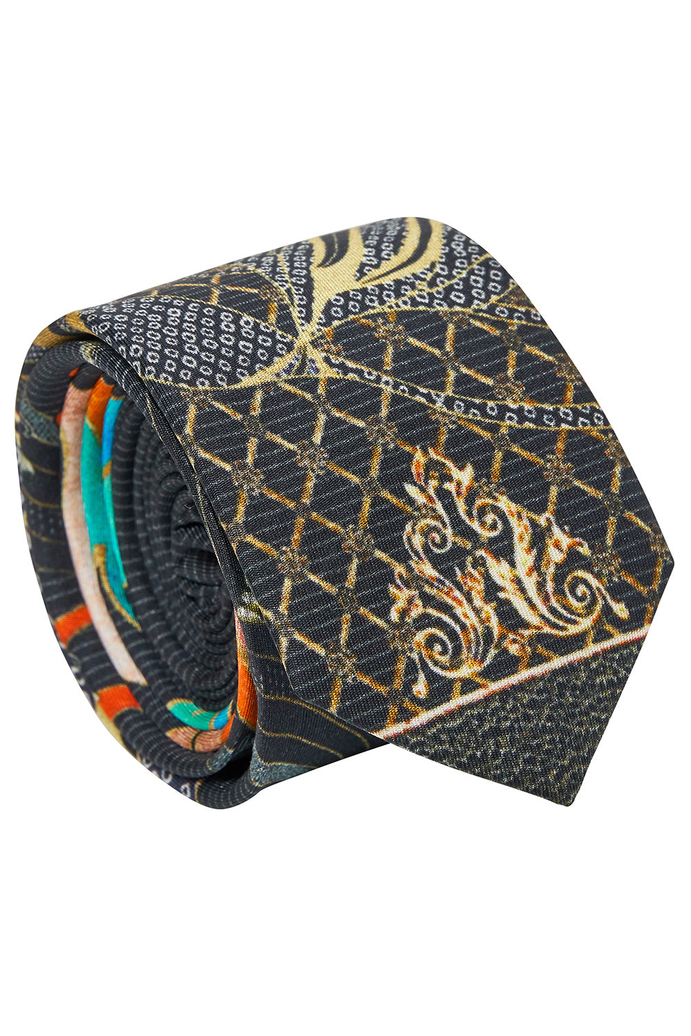 MENS THIN TIE WISE WINGS