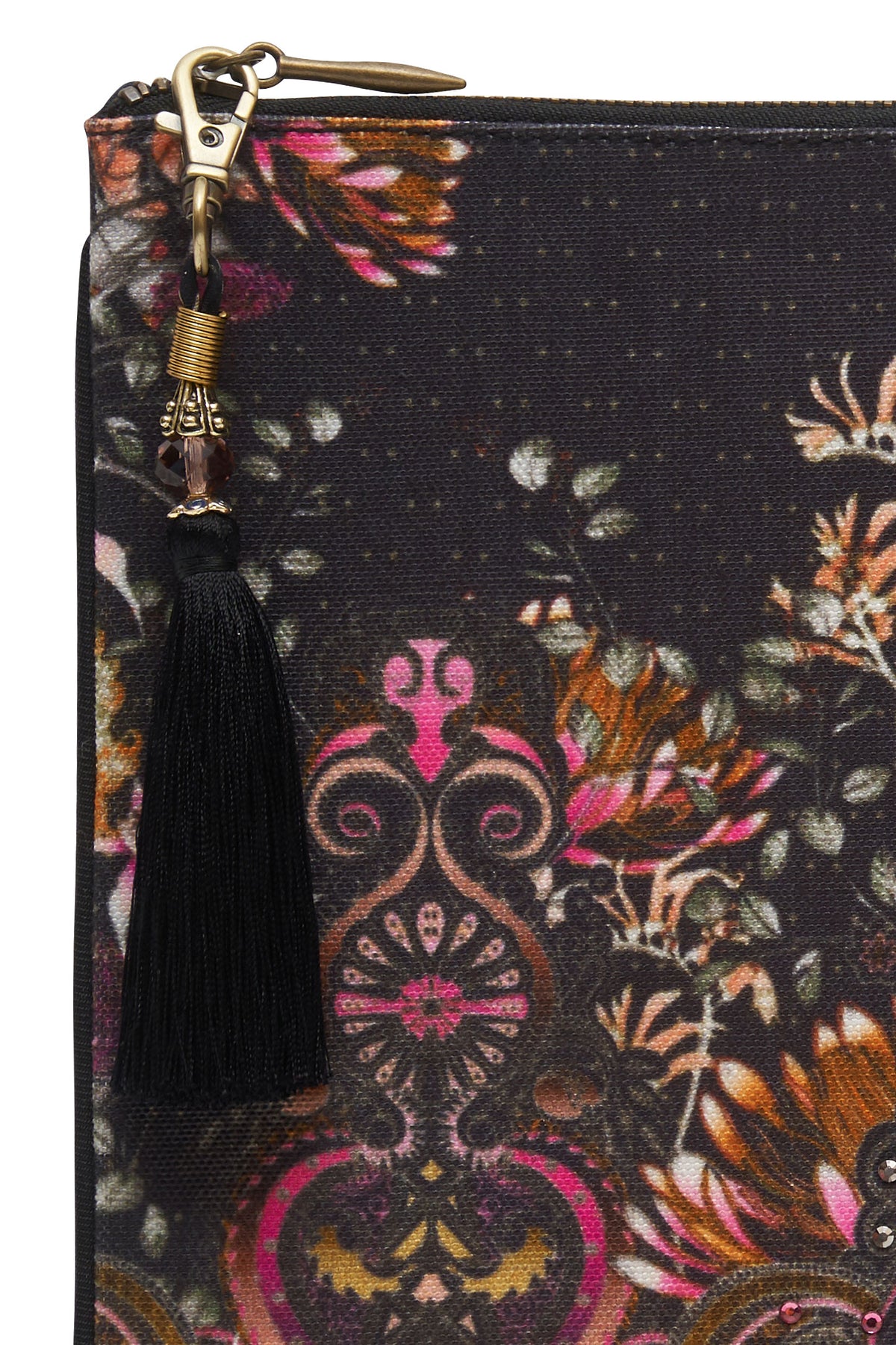 SMALL CANVAS CLUTCH RESTLESS NIGHTS