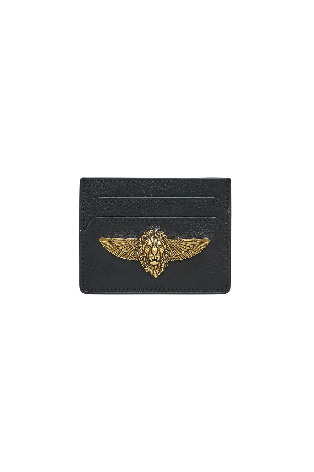CARD HOLDER SOLID BLACK