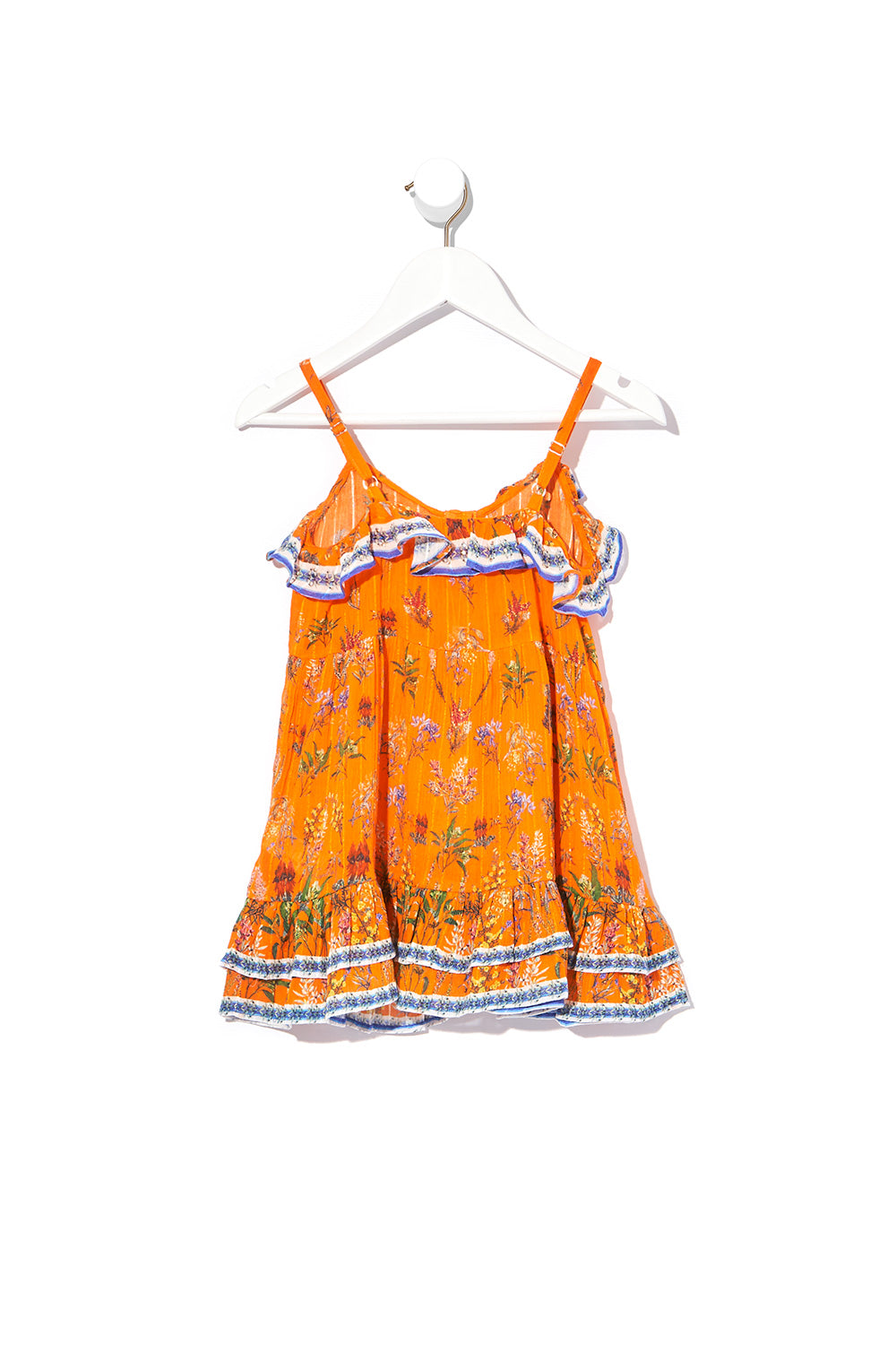 INFANTS BUTTON THROUGH FRILL DRESS GONE COAST