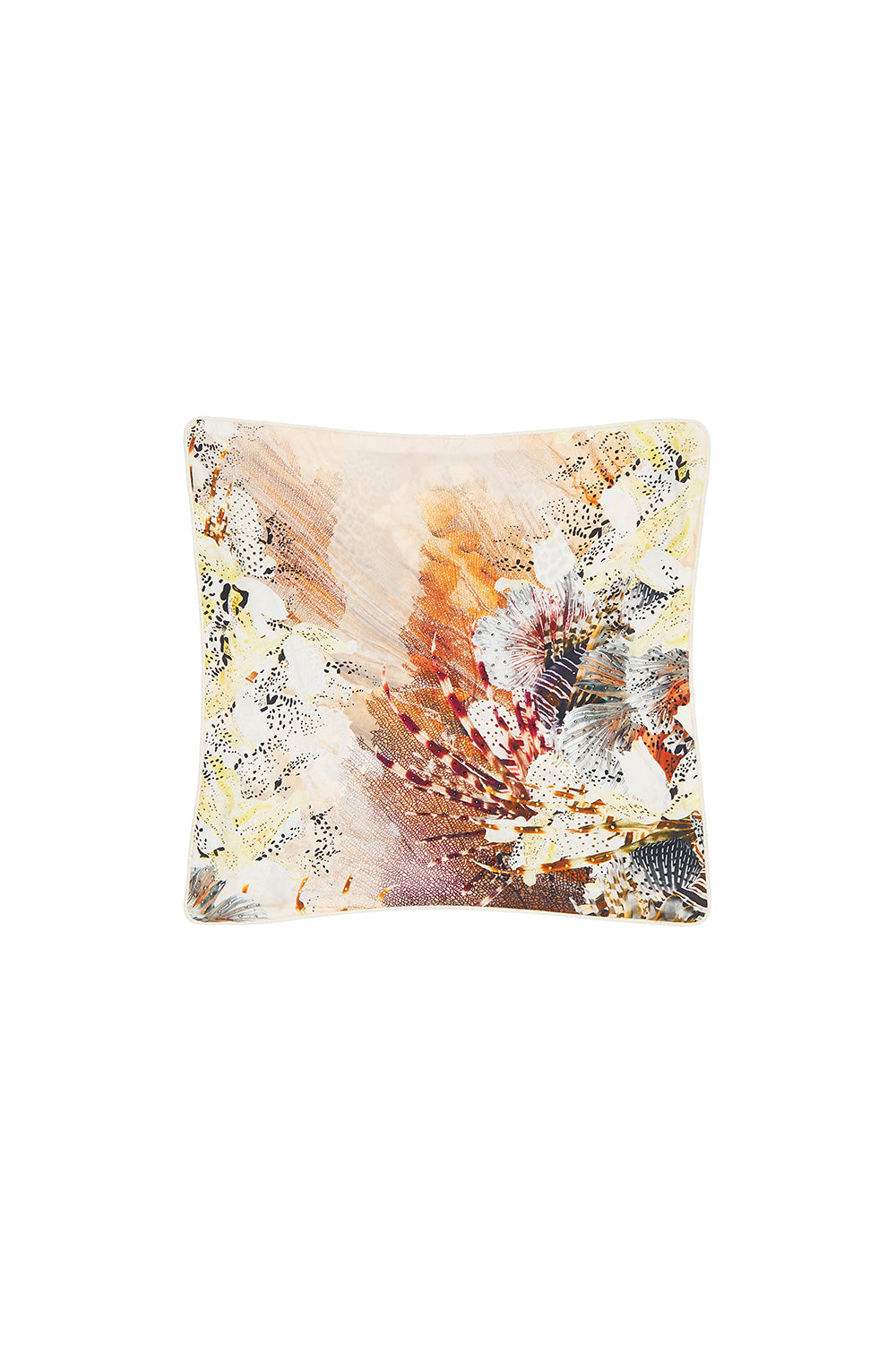 SMALL SQUARE CUSHION COASTAL TREASURE