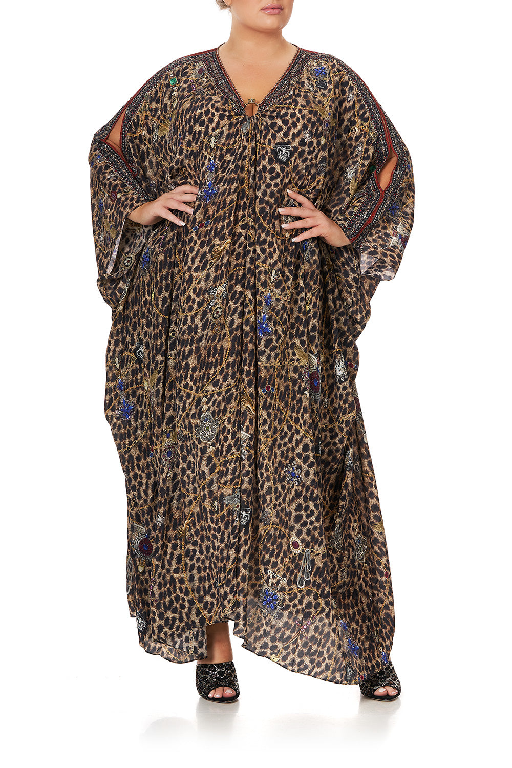 SPLIT SLEEVE KAFTAN WITH HARDWARE POETIC ANARCHY