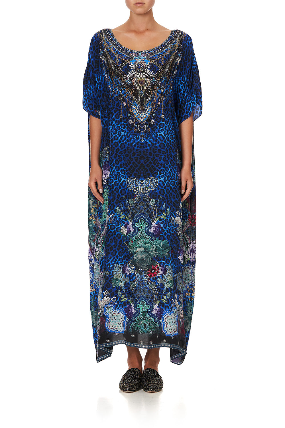 ROUND NECK KAFTAN CAMDEN MOON