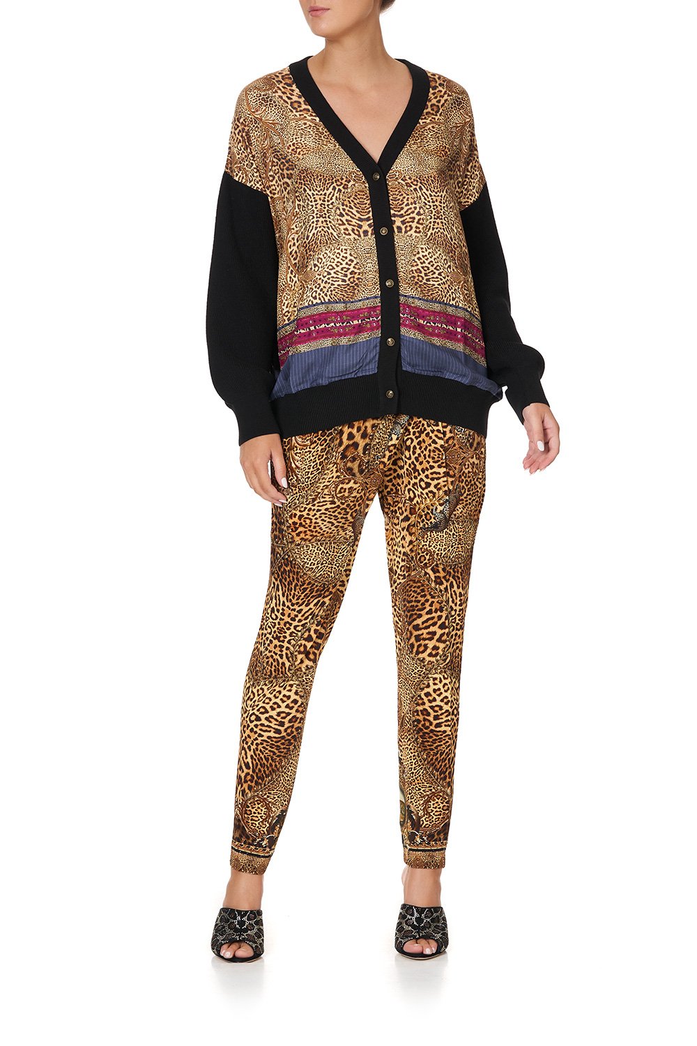 SILK FRONT CARDI LADY LODGE