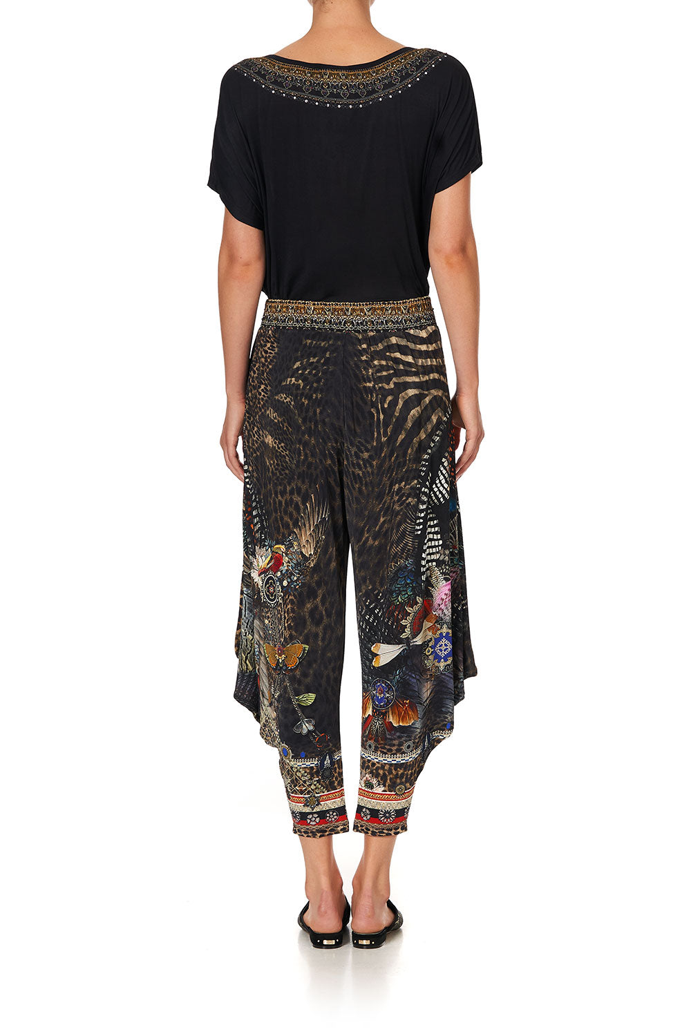 JERSEY DRAPE PANT WITH POCKET TREASURE CHASER