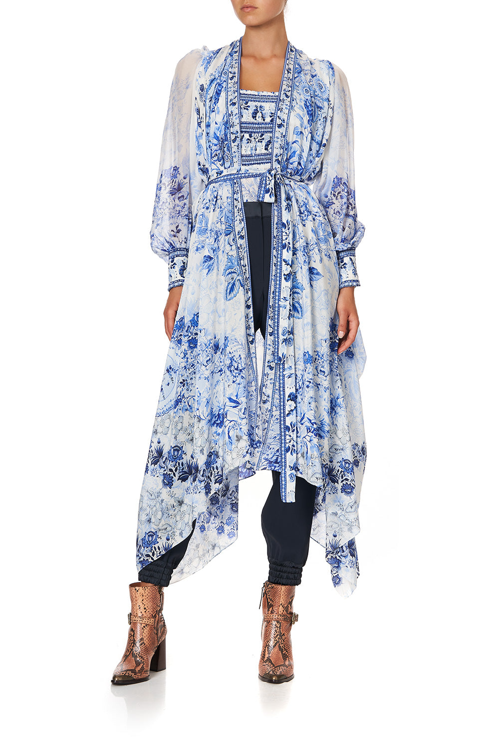 MULTIWEAR DRAPED LAYER HIGH TEA