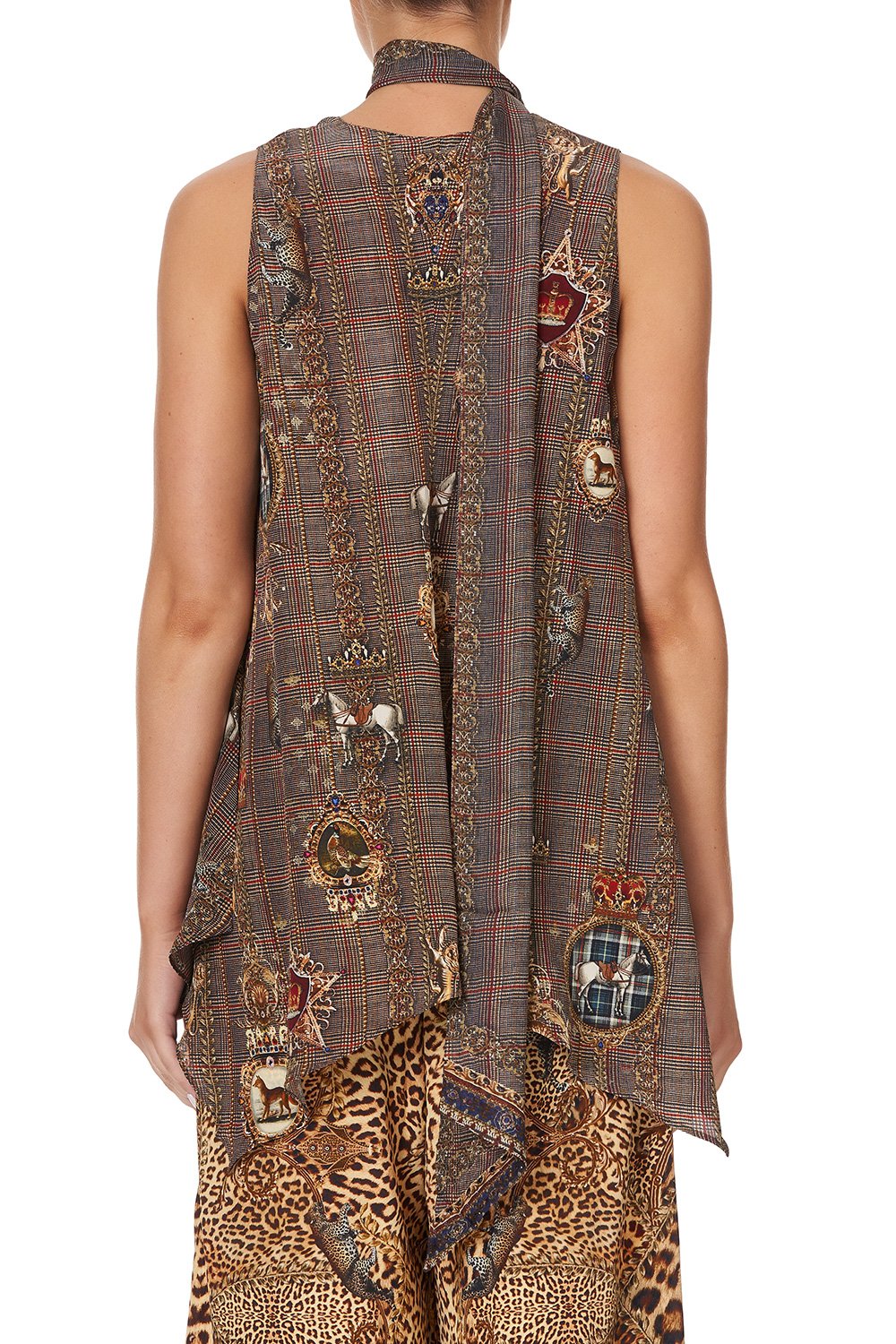 HANDKERCHIEF HEM TOP LADY LODGE