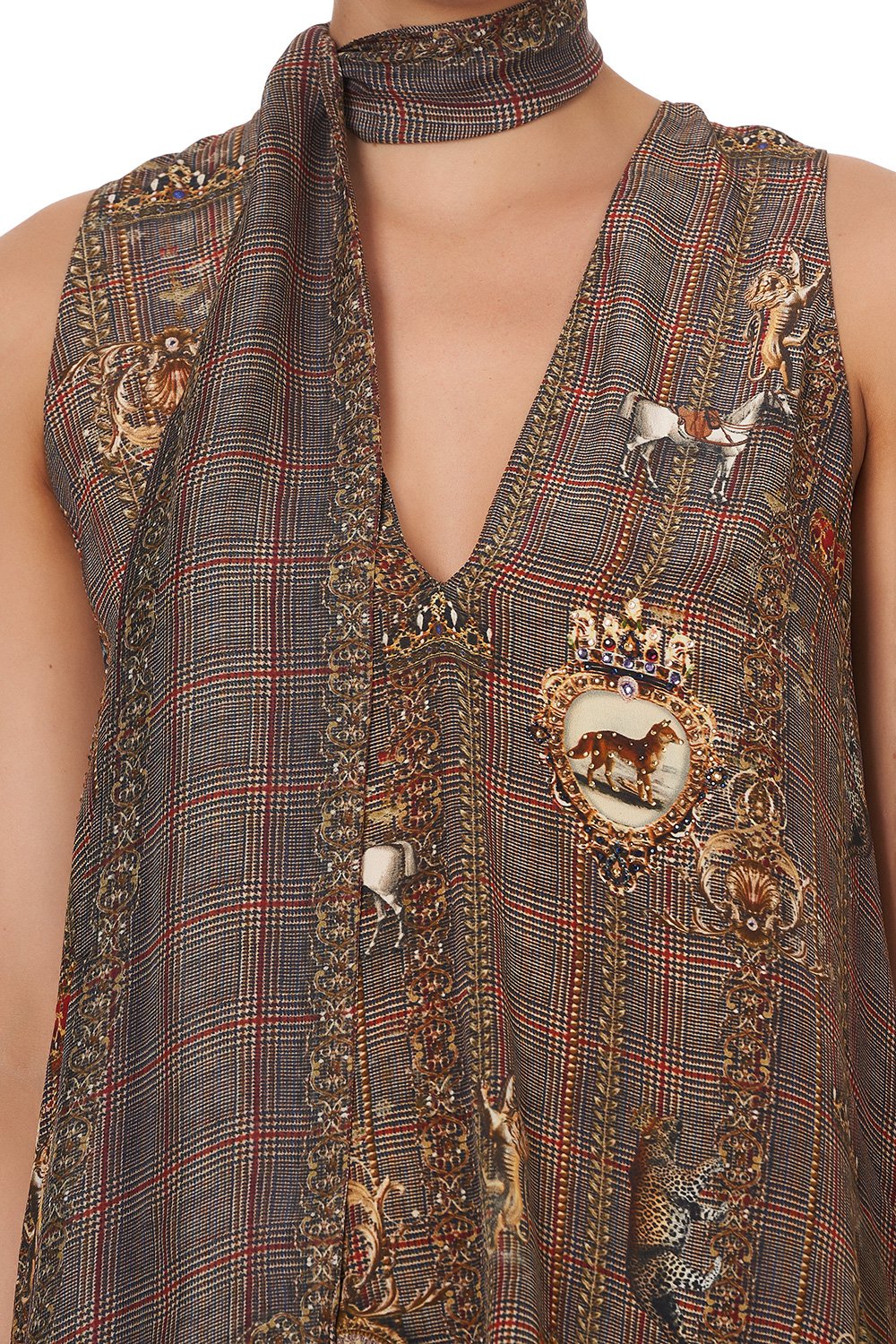 HANDKERCHIEF HEM TOP LADY LODGE