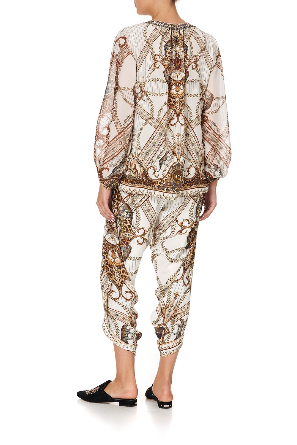 LACE UP SIDE BLOUSE MIND YOUR MANOR