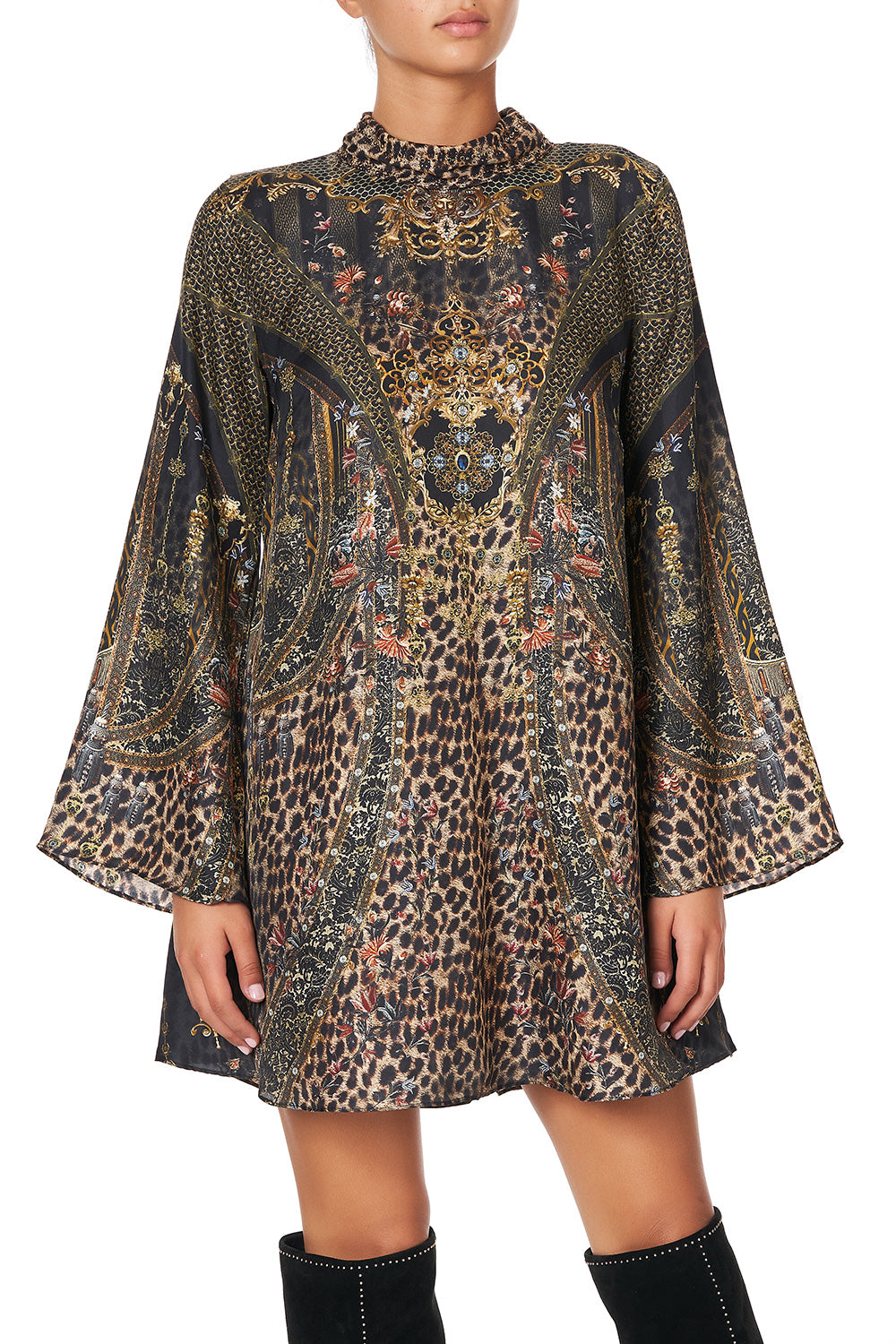 LONG SLEEVE SWING DRESS ABINGDON PALACE