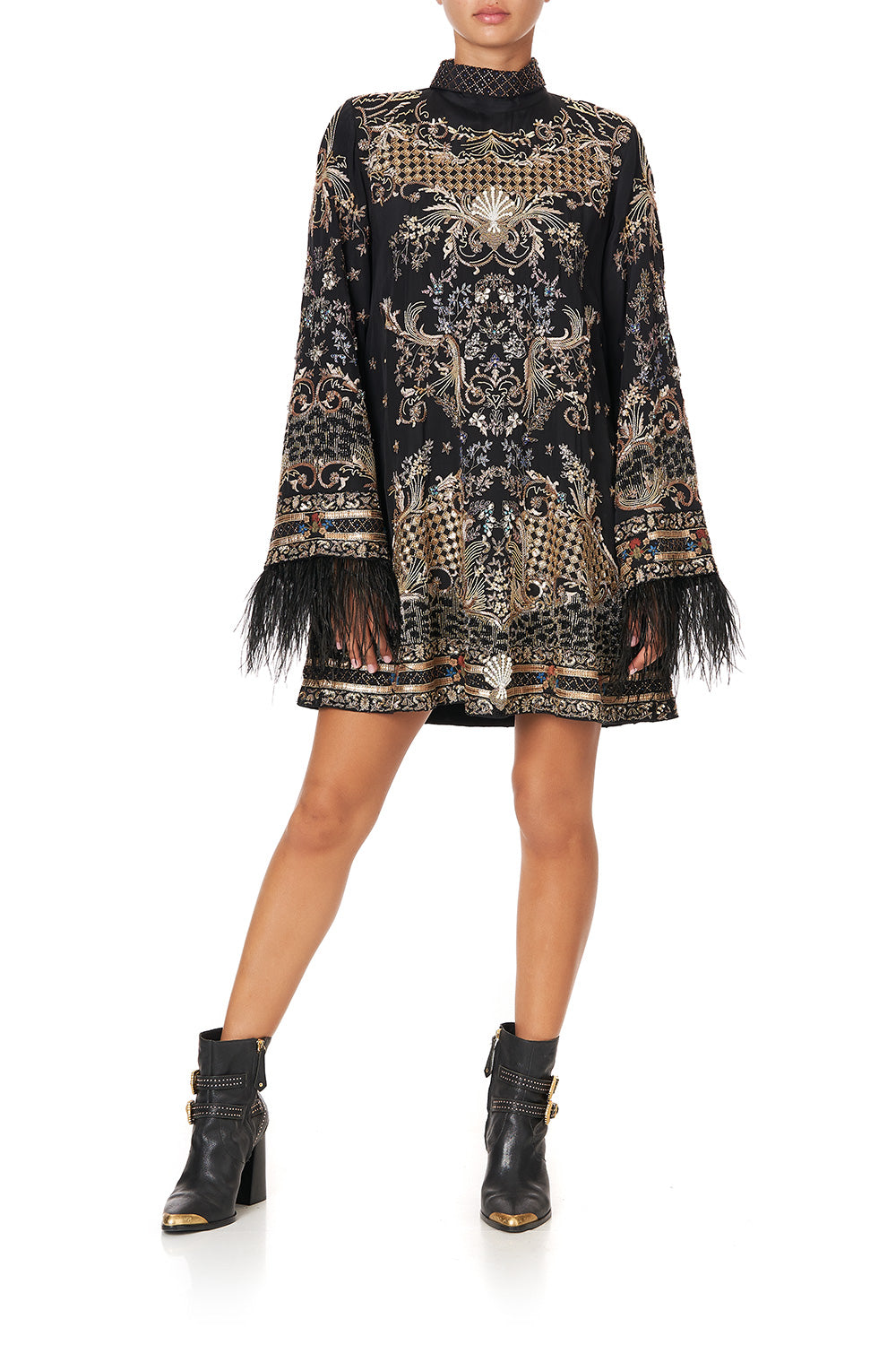 LONG SLEEVE SWING DRESS ABINGDON PALACE