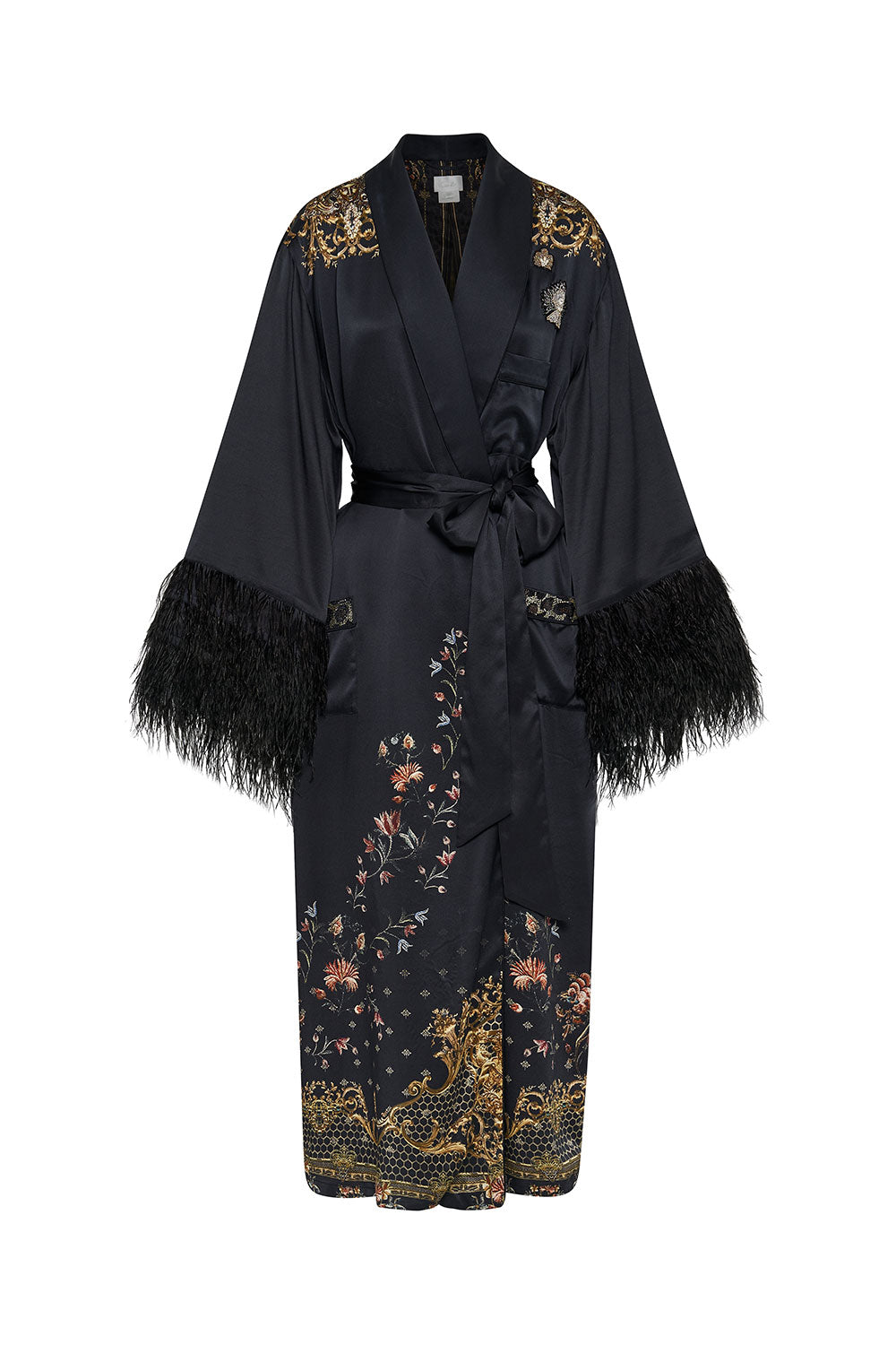 LONG ROBE WITH FLARED SLEEVE ABINGDON PALACE