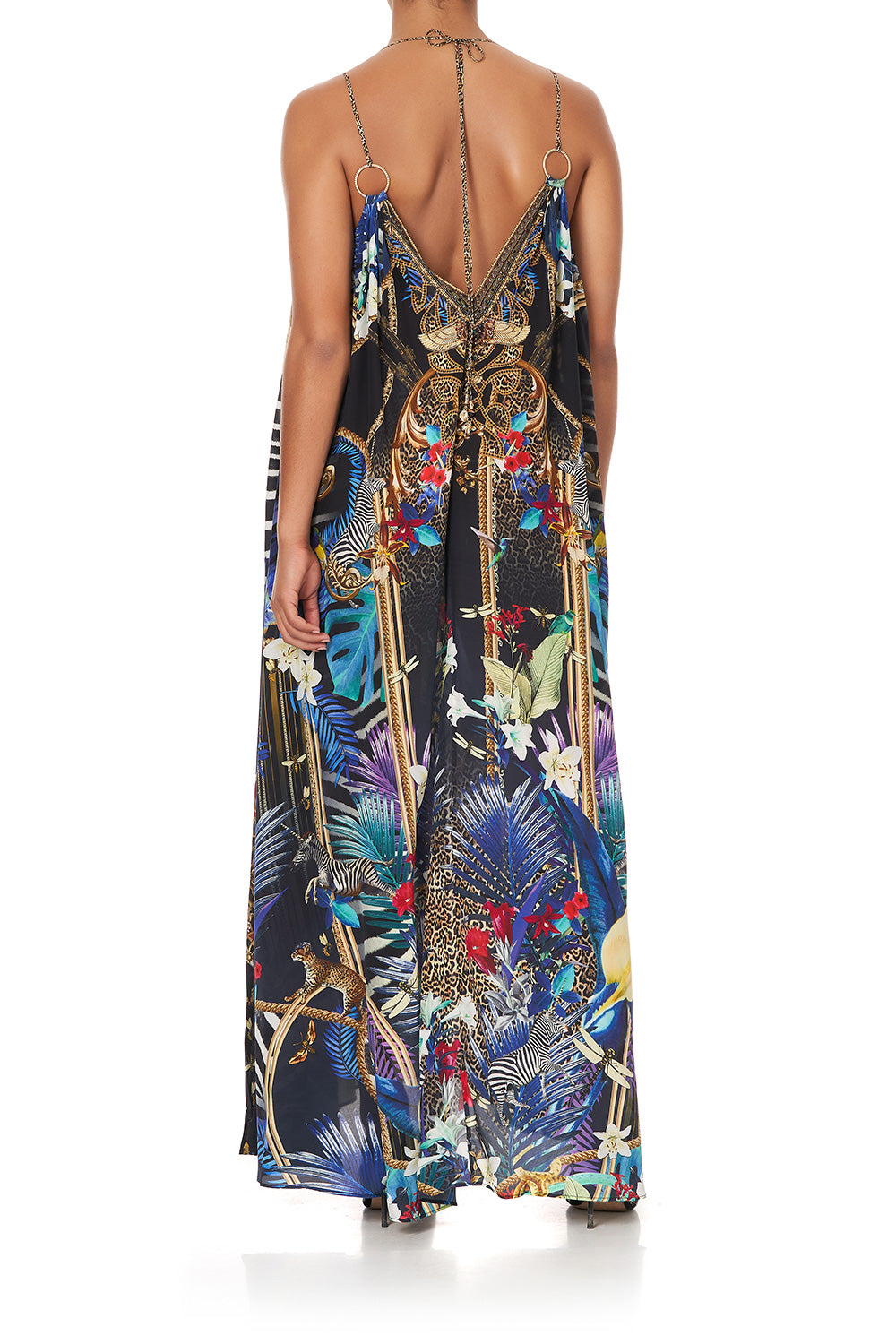 RING DETAIL STRAP DRESS RAINBOW ROOM