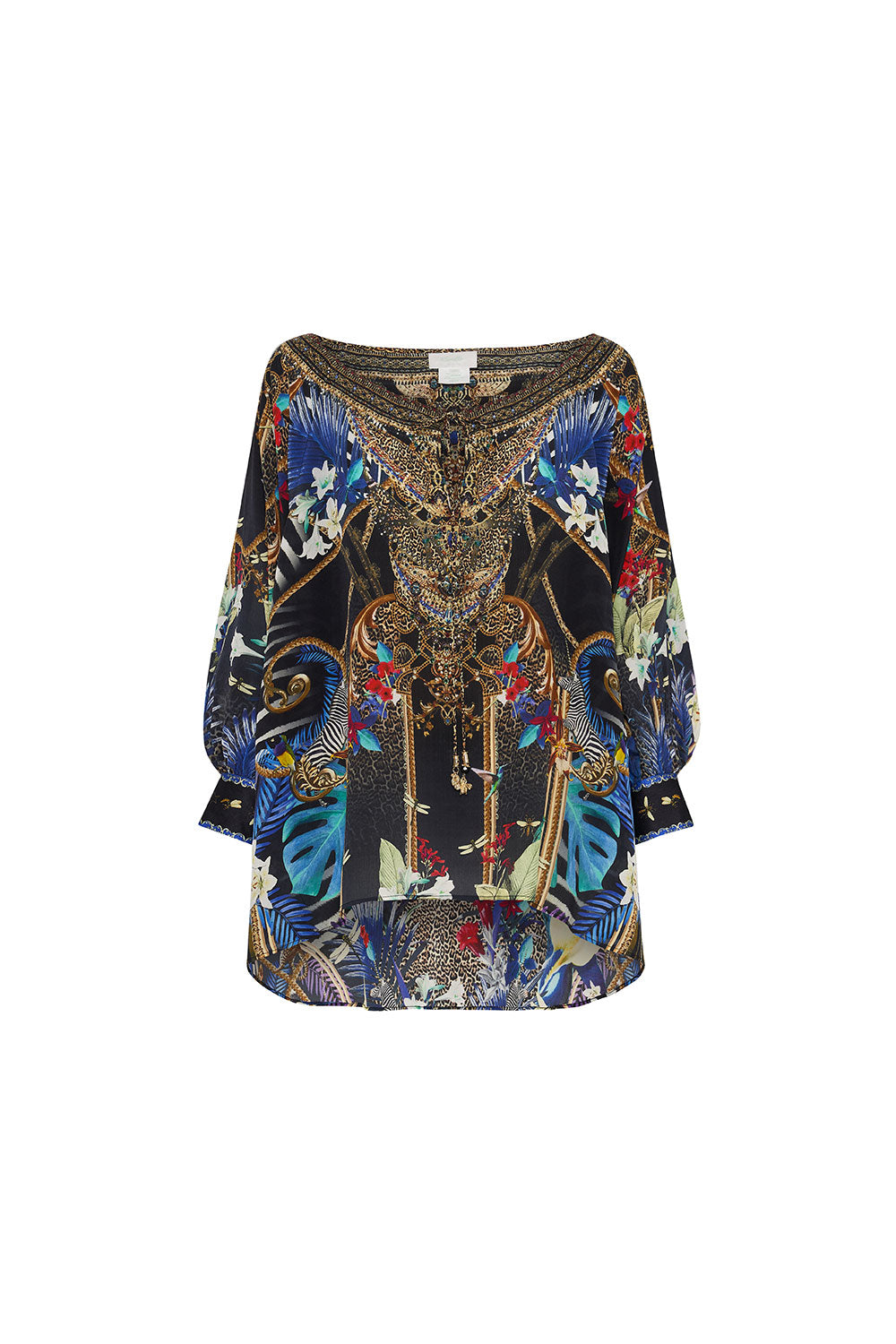 RAGLAN SLEEVE BLOUSE WITH CUFF RAINBOW ROOM