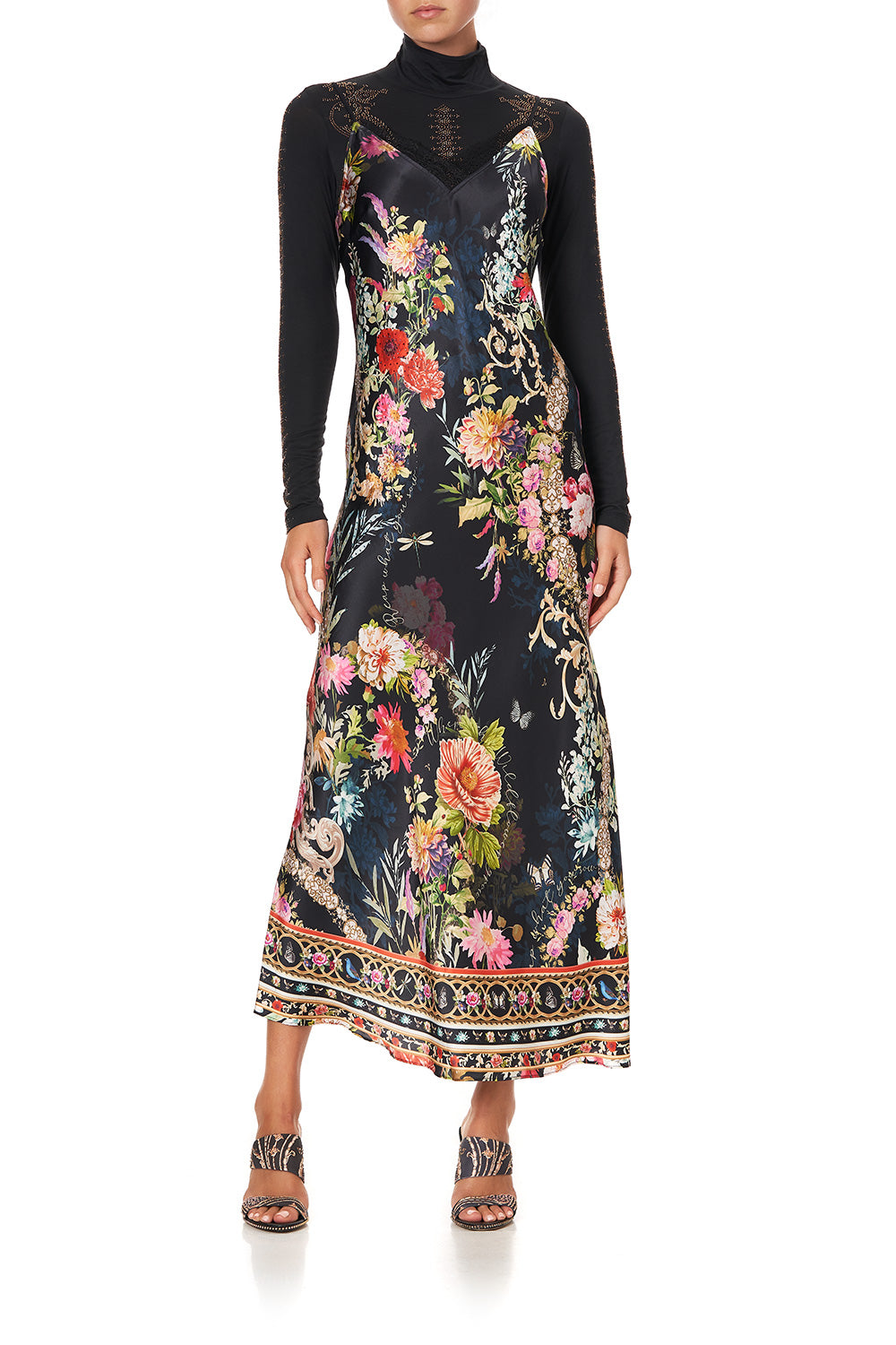 SLIP MAXI DRESS HAMPTON HIVE